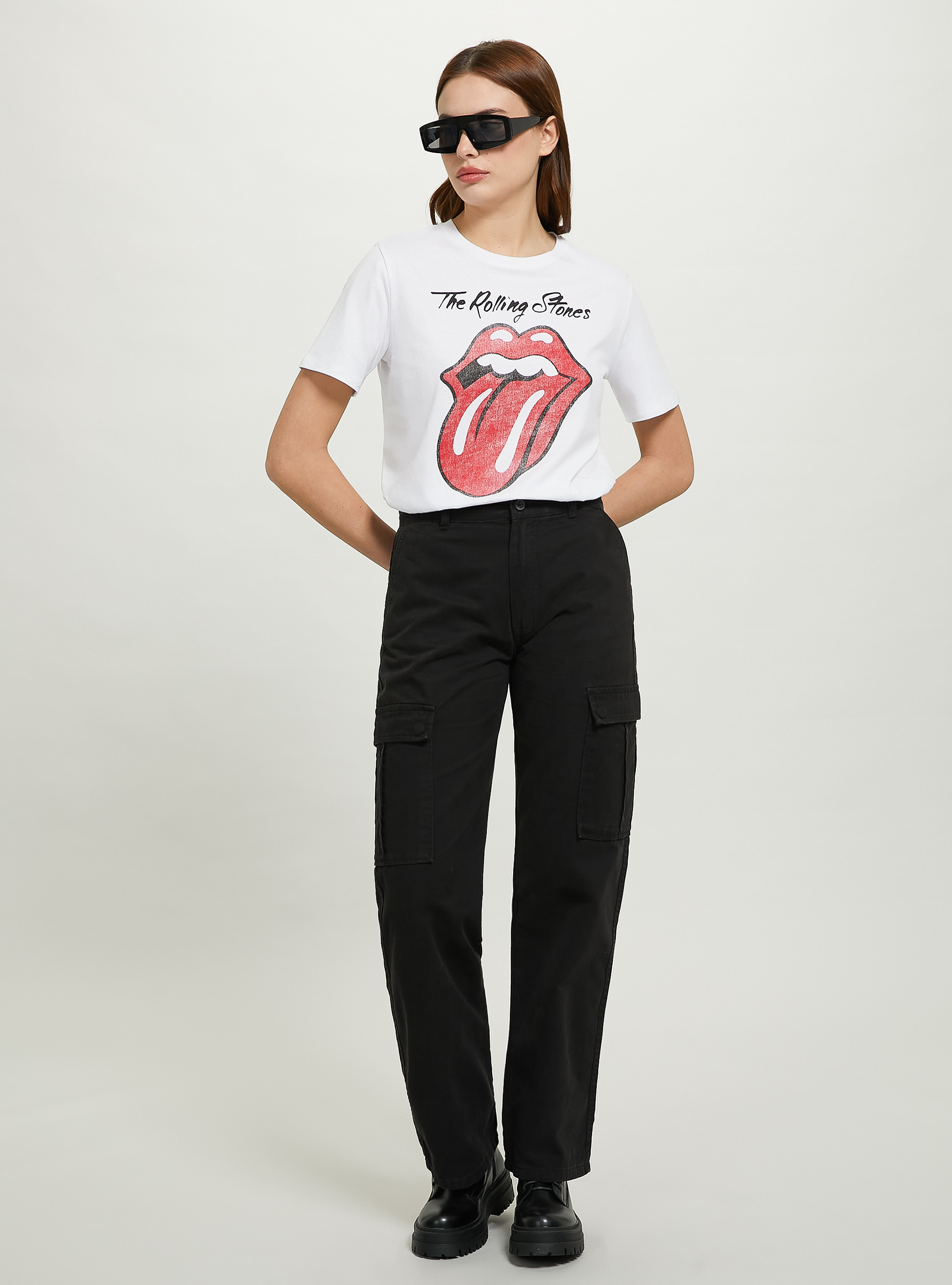 Maglietta Rolling Stones / Alcott, WH3 WHITE