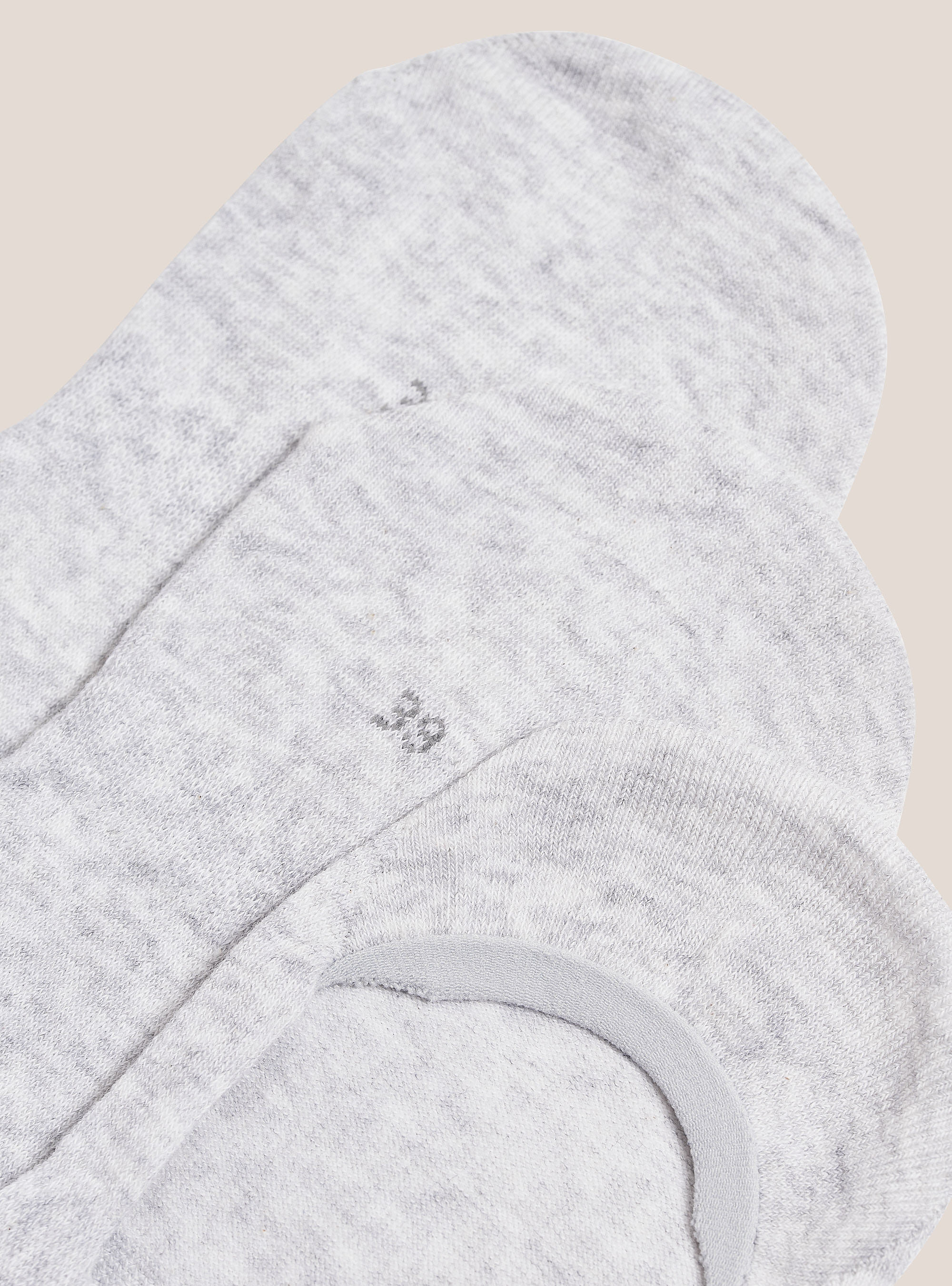 Calzini fantasmini set 3 paia, C150 GREY M