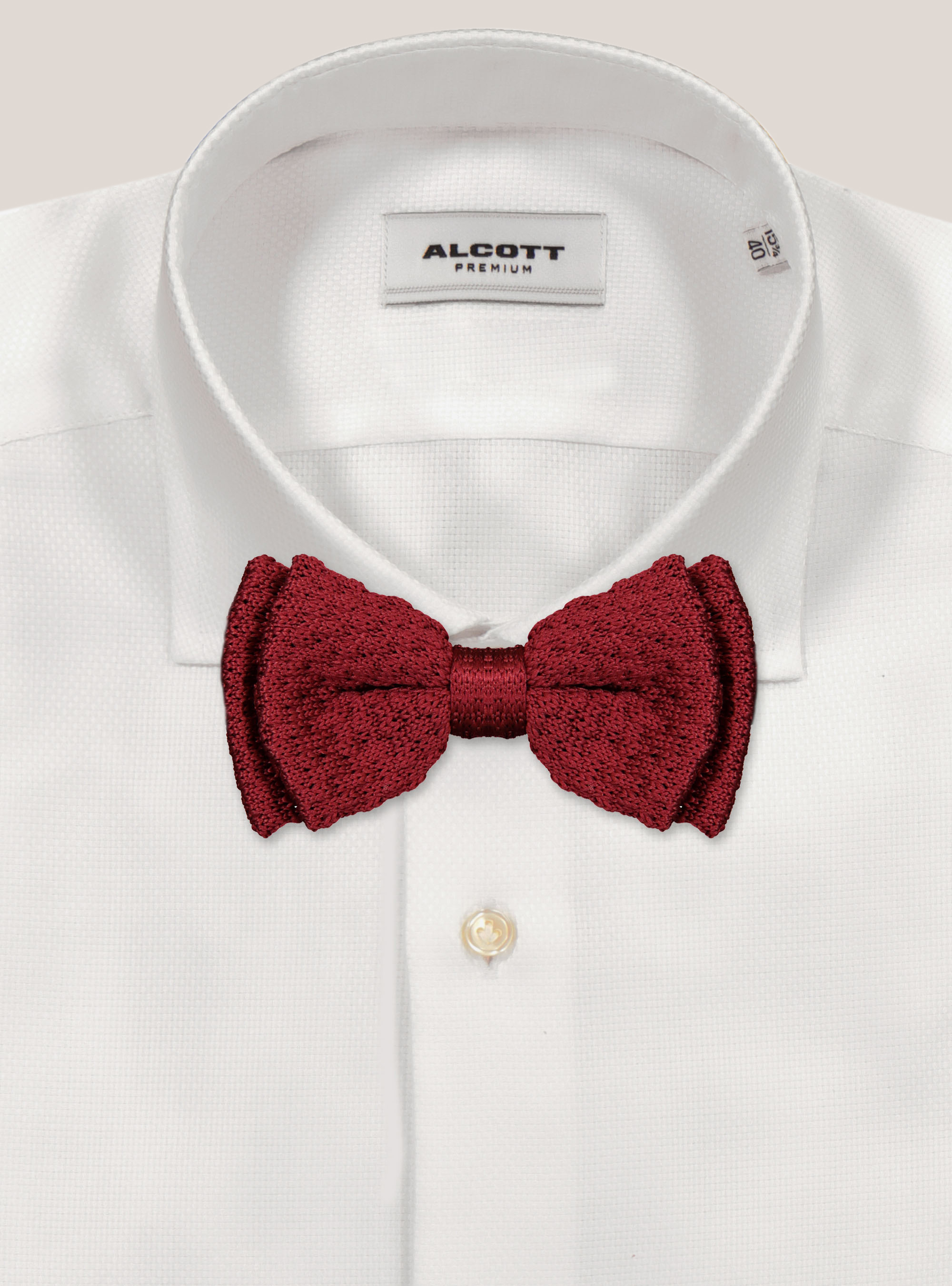 PAPILLON KNIT, BORDEAUX