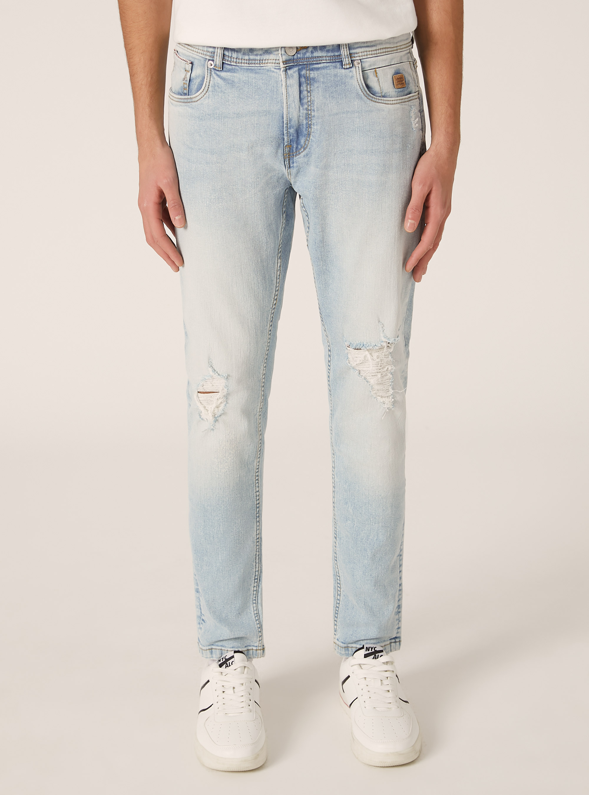 Skinny fit jeans, D007 LIGHT AZURE