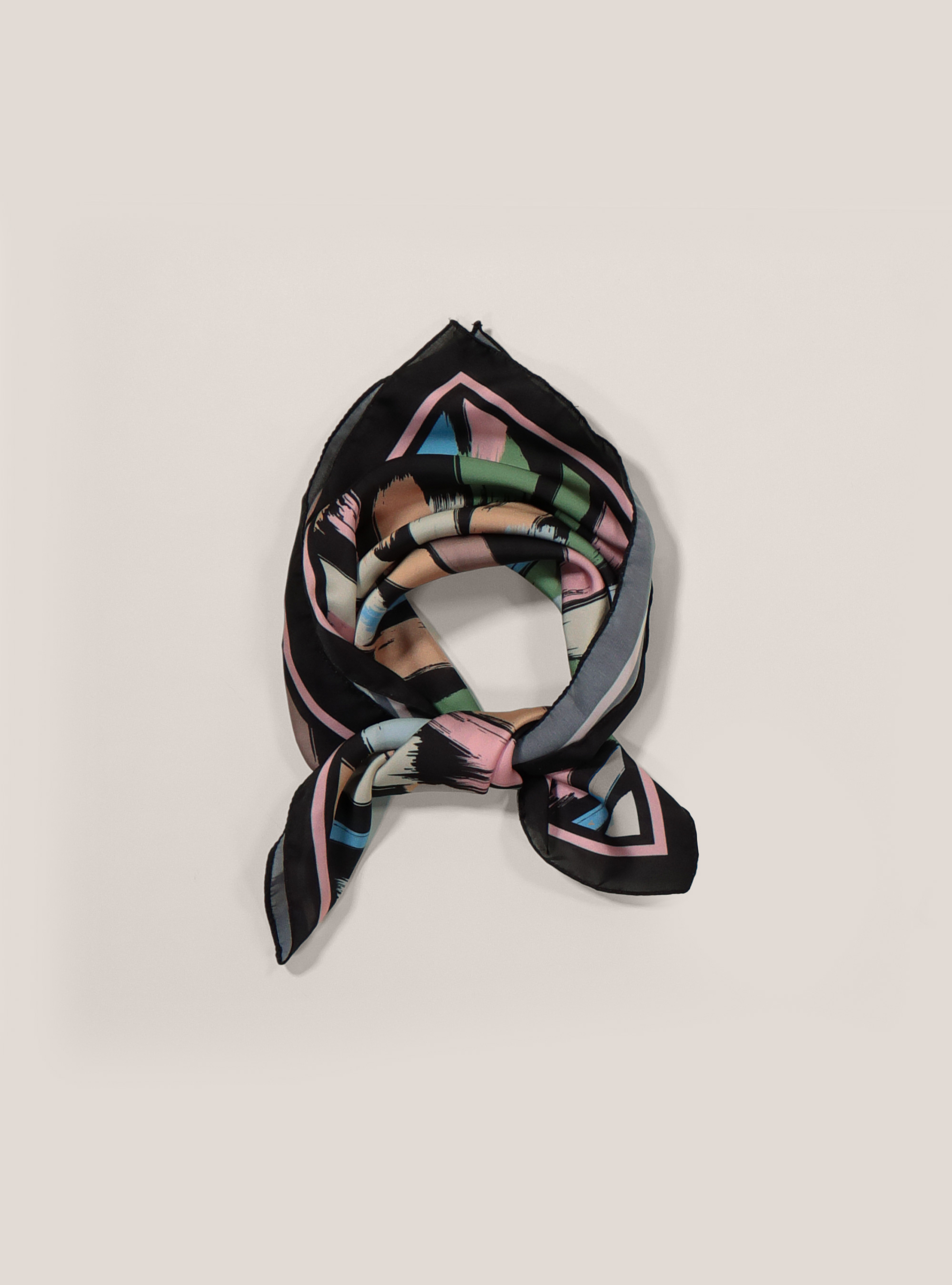 Set con 2 bandane patchwork, MULTICOLORE