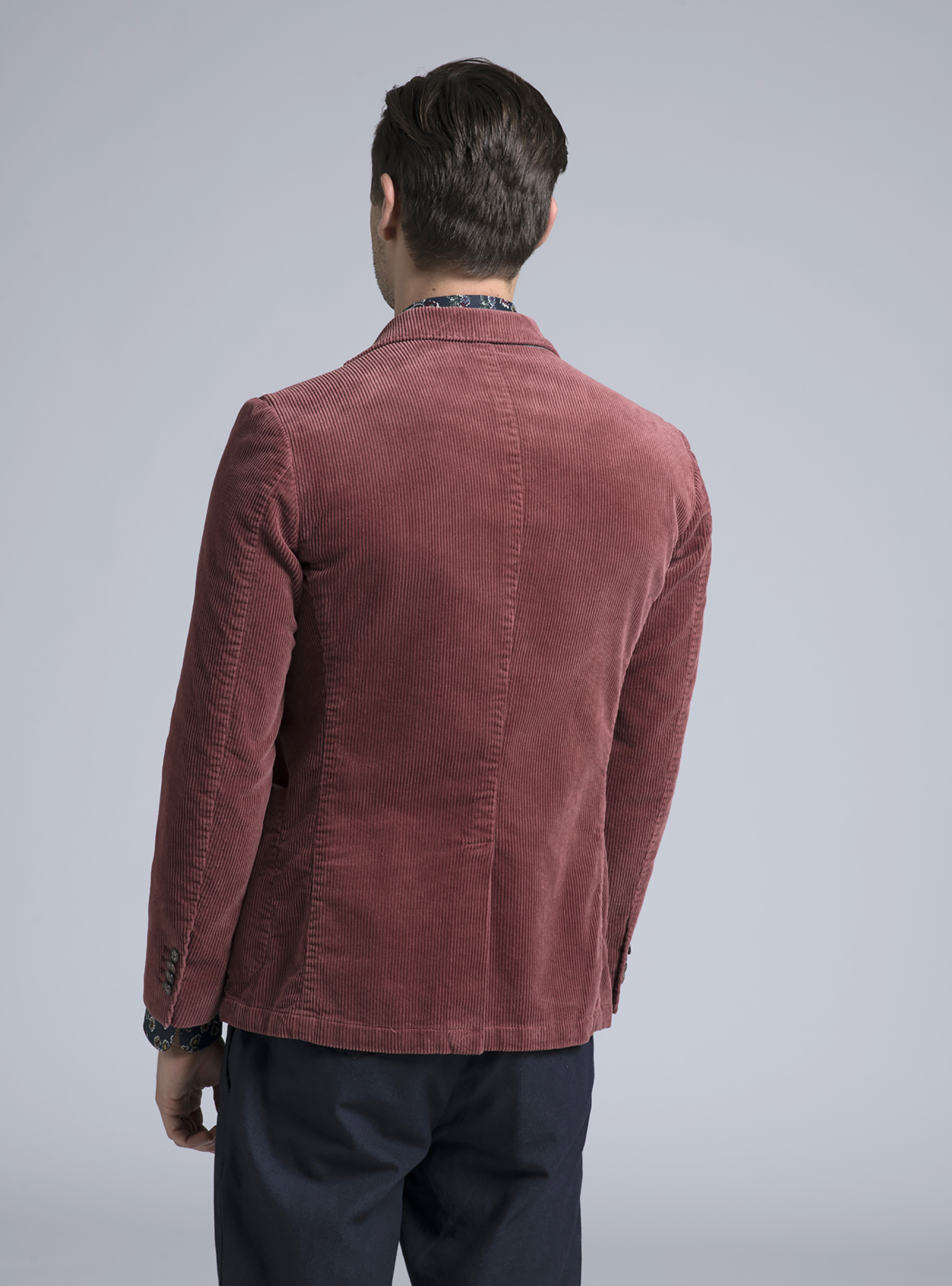 Giacca in velluto, ARANCIONE SCURO