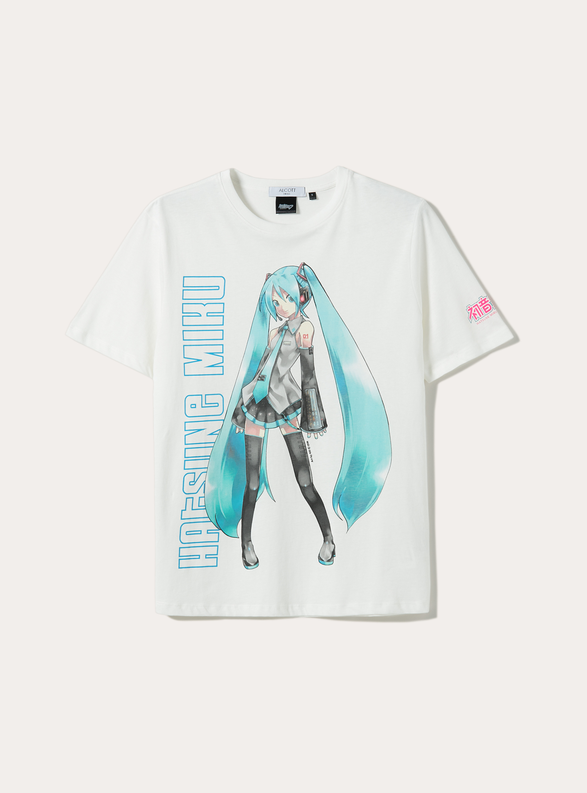 Maglietta Hatsune Miku / Alcott, WH2 WHITE