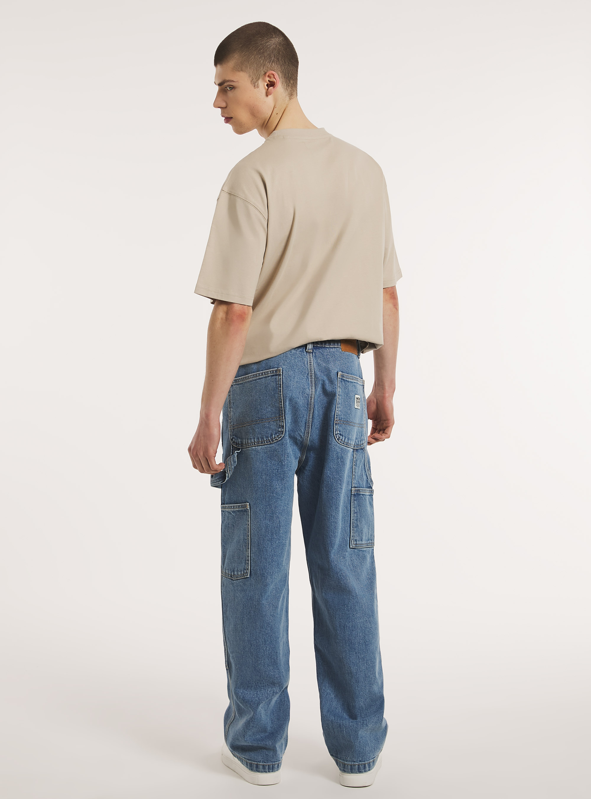 Carpenter comfort fit jeans, D005 LIGHT BLUE