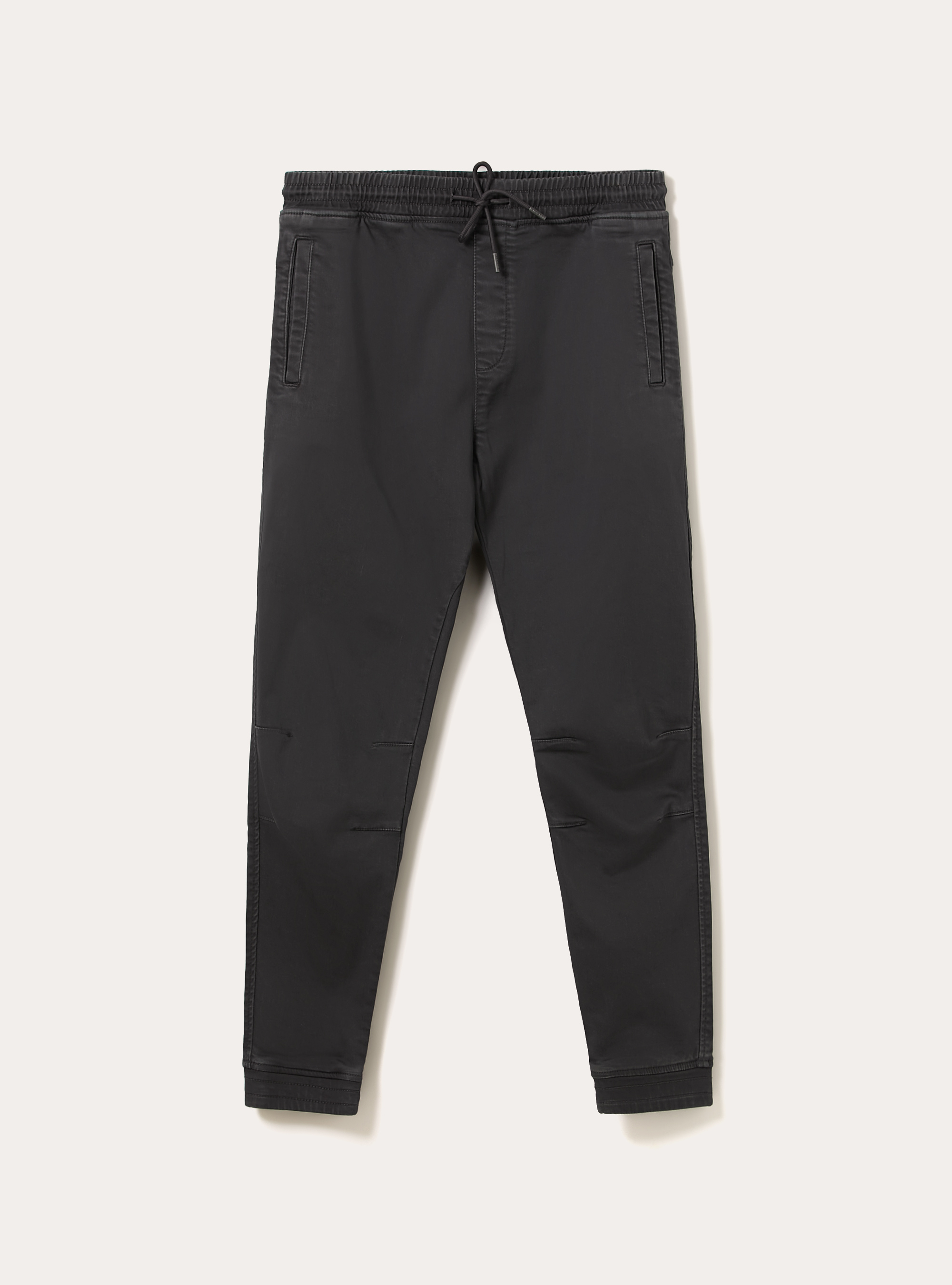 Cotton jogger trousers, GY1 GREY DARK