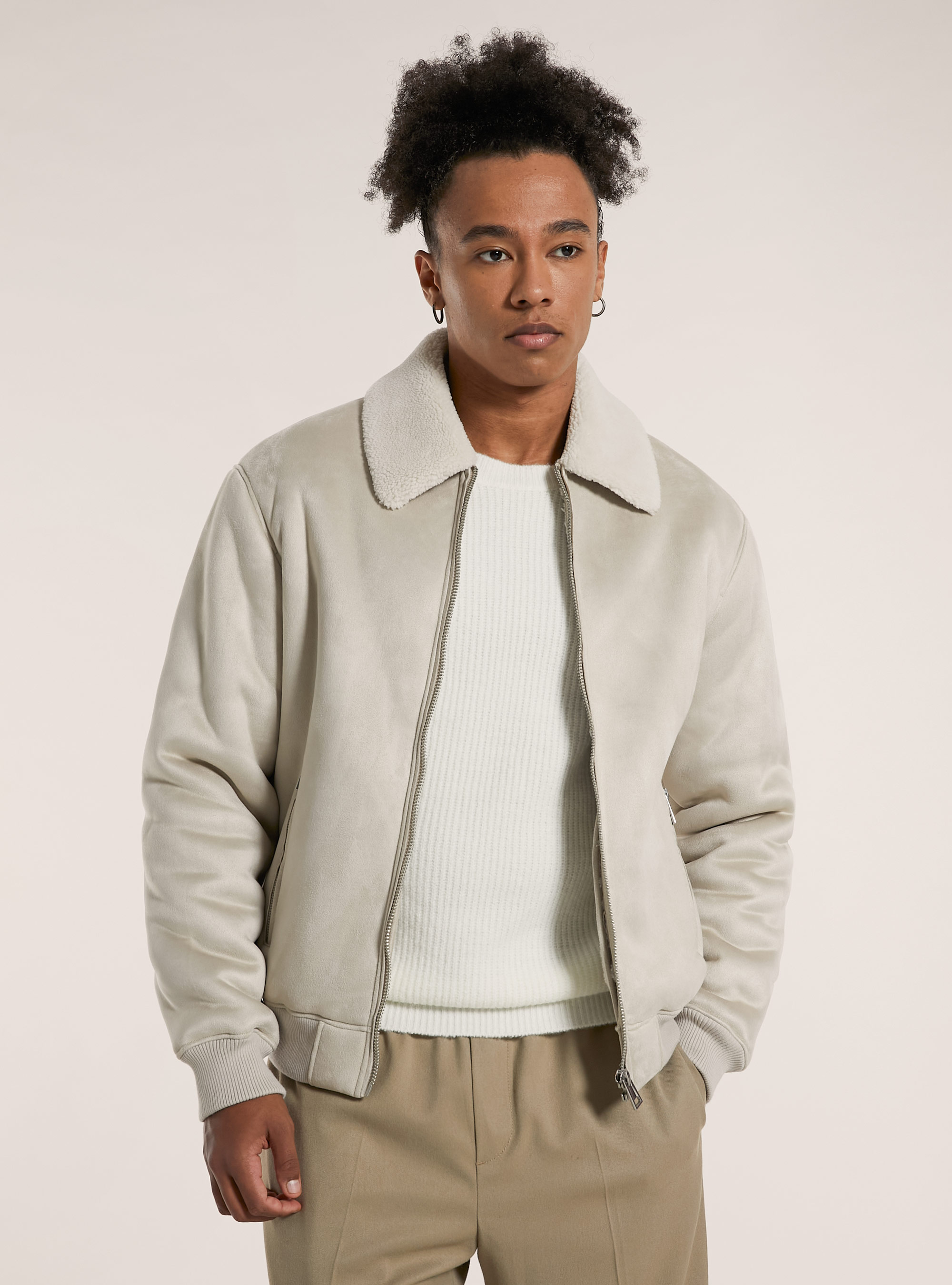 Montone effetto suede, SA2 SAND MEDIUM