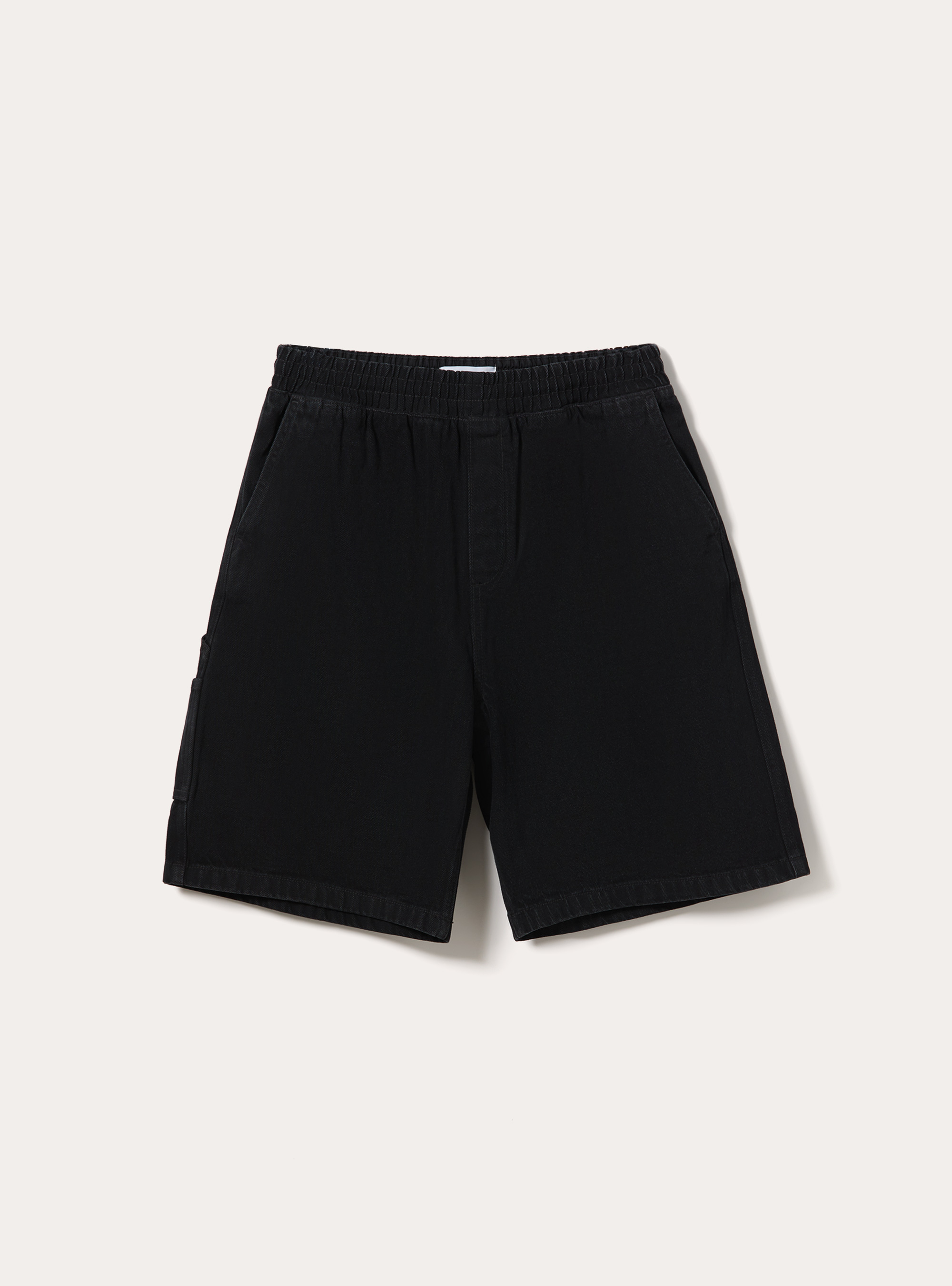 Bermudas Carpenter con Cintura El&aacute;stica, BK1 BLACK
