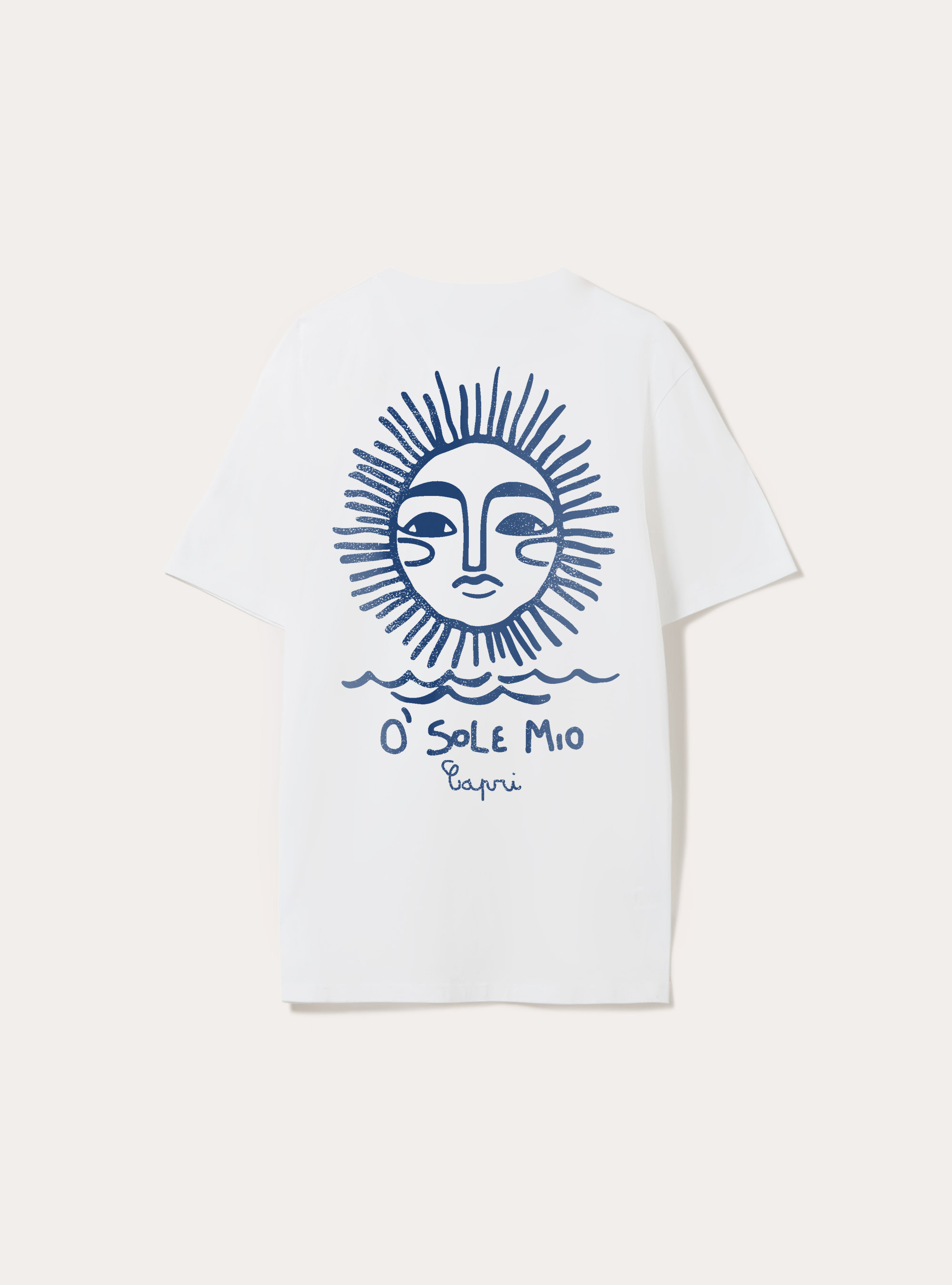 T-shirt avec imprim&eacute; Souvenir Capri, WH1 OFF WHITE