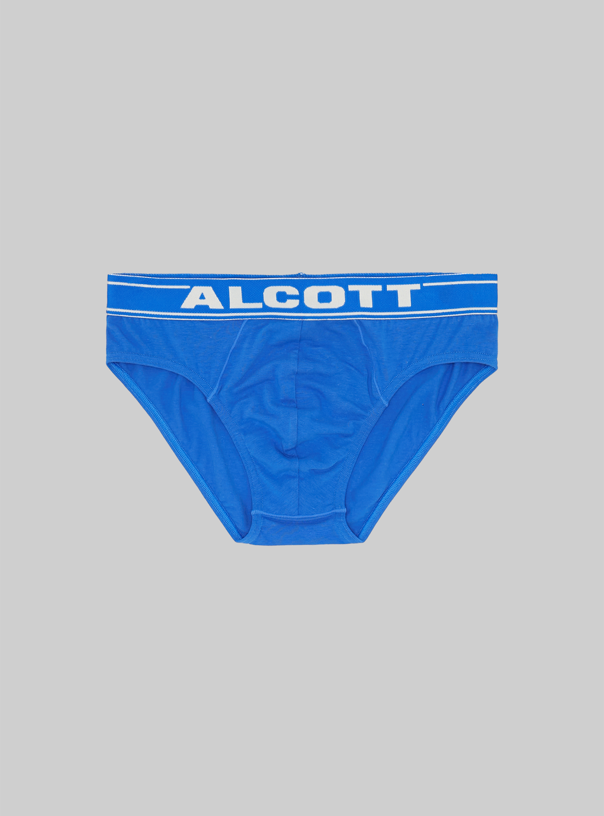 Stretch cotton briefs with logo, RY2 ROYALE MEDIUM