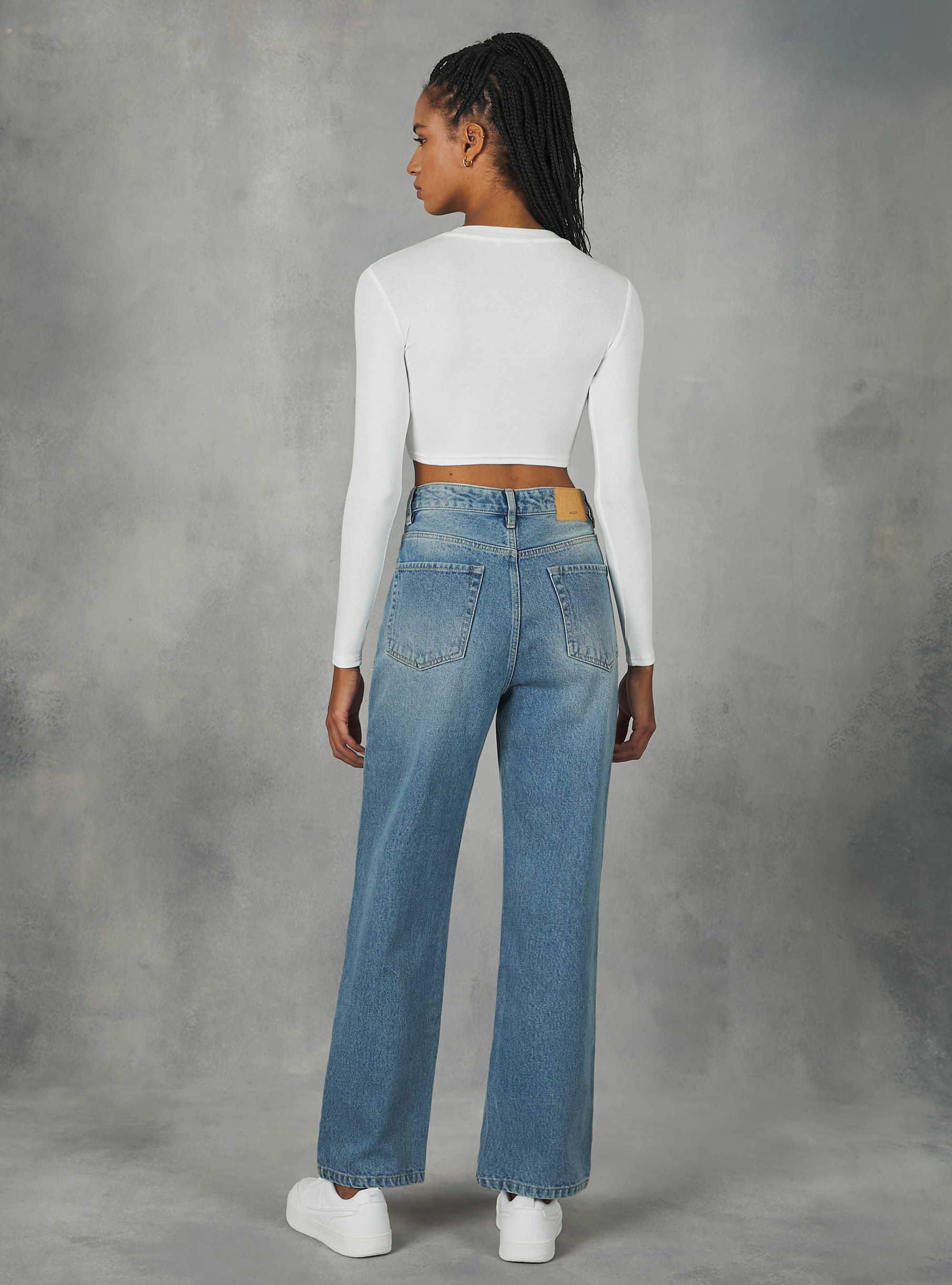 Chemise courte à manches longues, WH2 WHITE