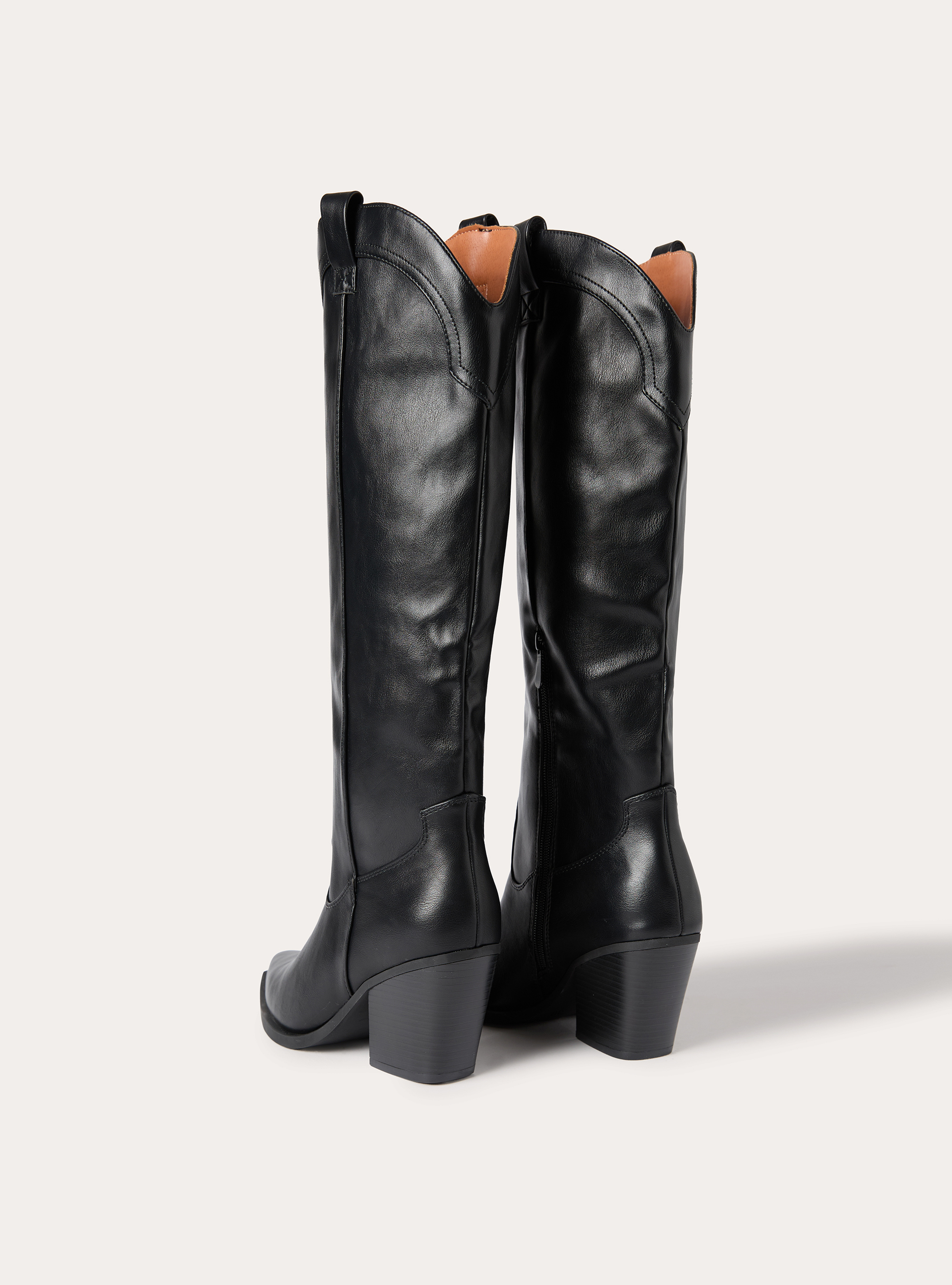 Bottes camperos hautes, BK1 BLACK