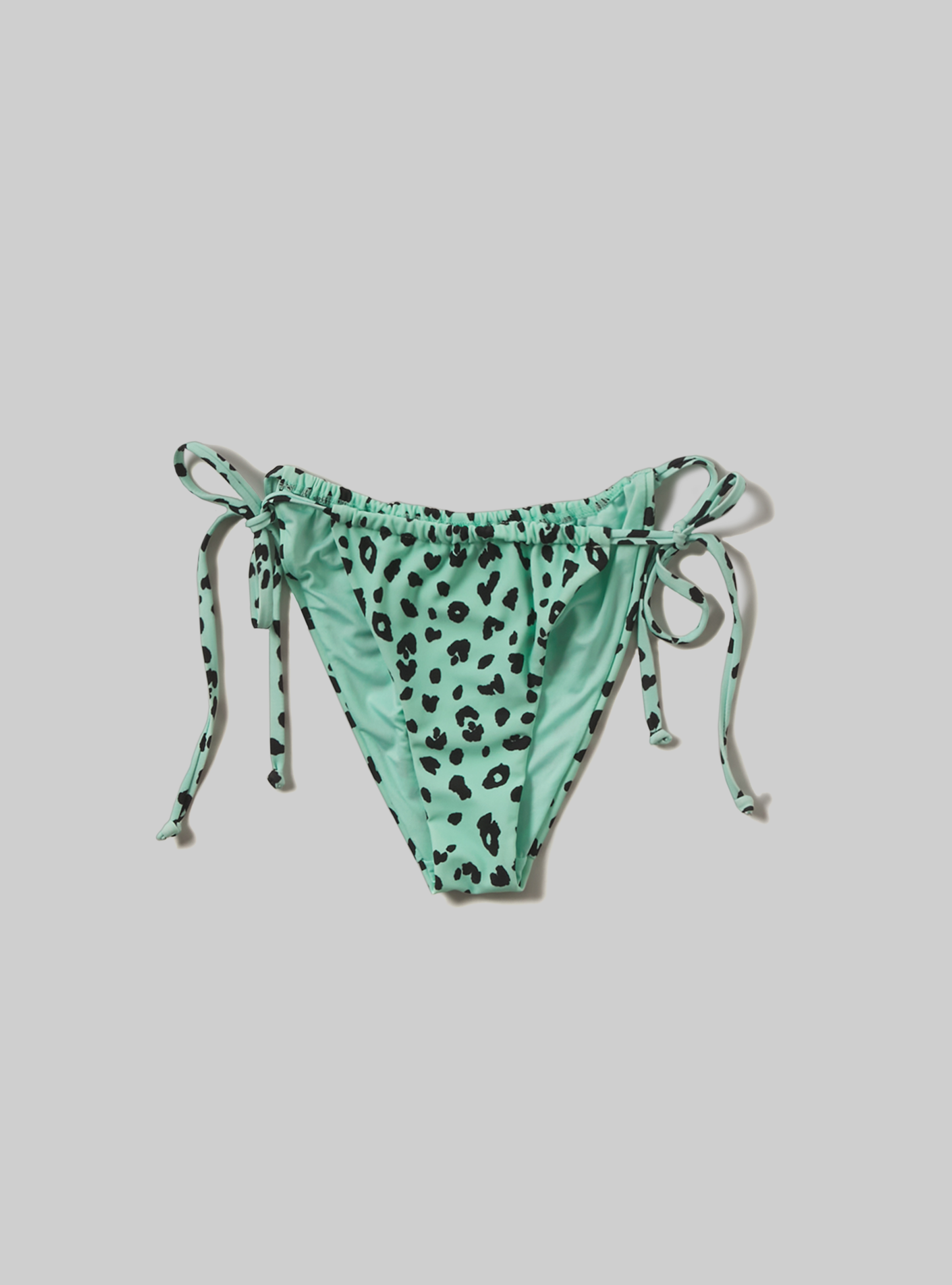 Ribbed briefs in recycled fabric, ANIMALIER