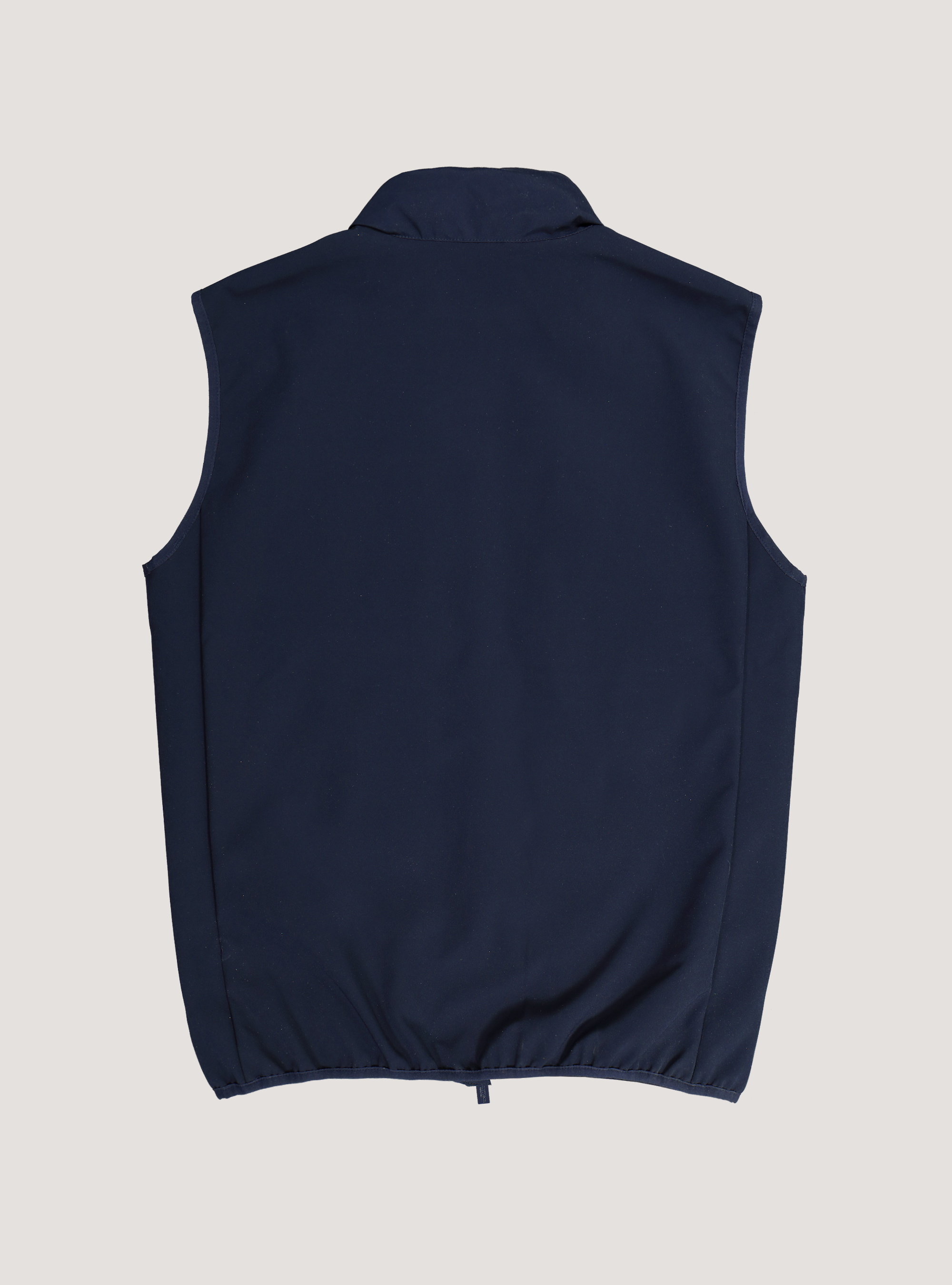 Sleeveless jacket with recycled padding, BLUE
