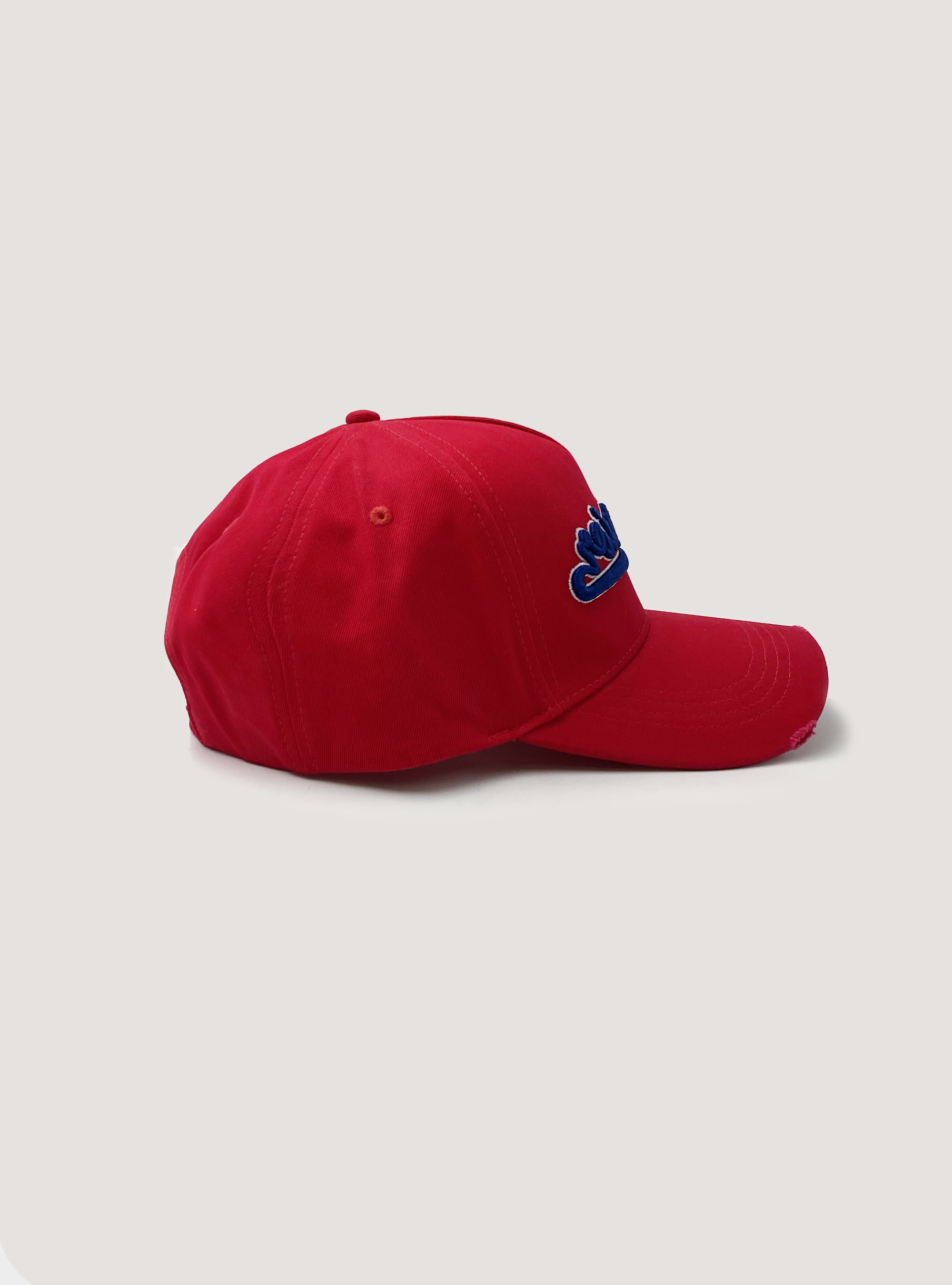 Hat with patch, C3376 RED