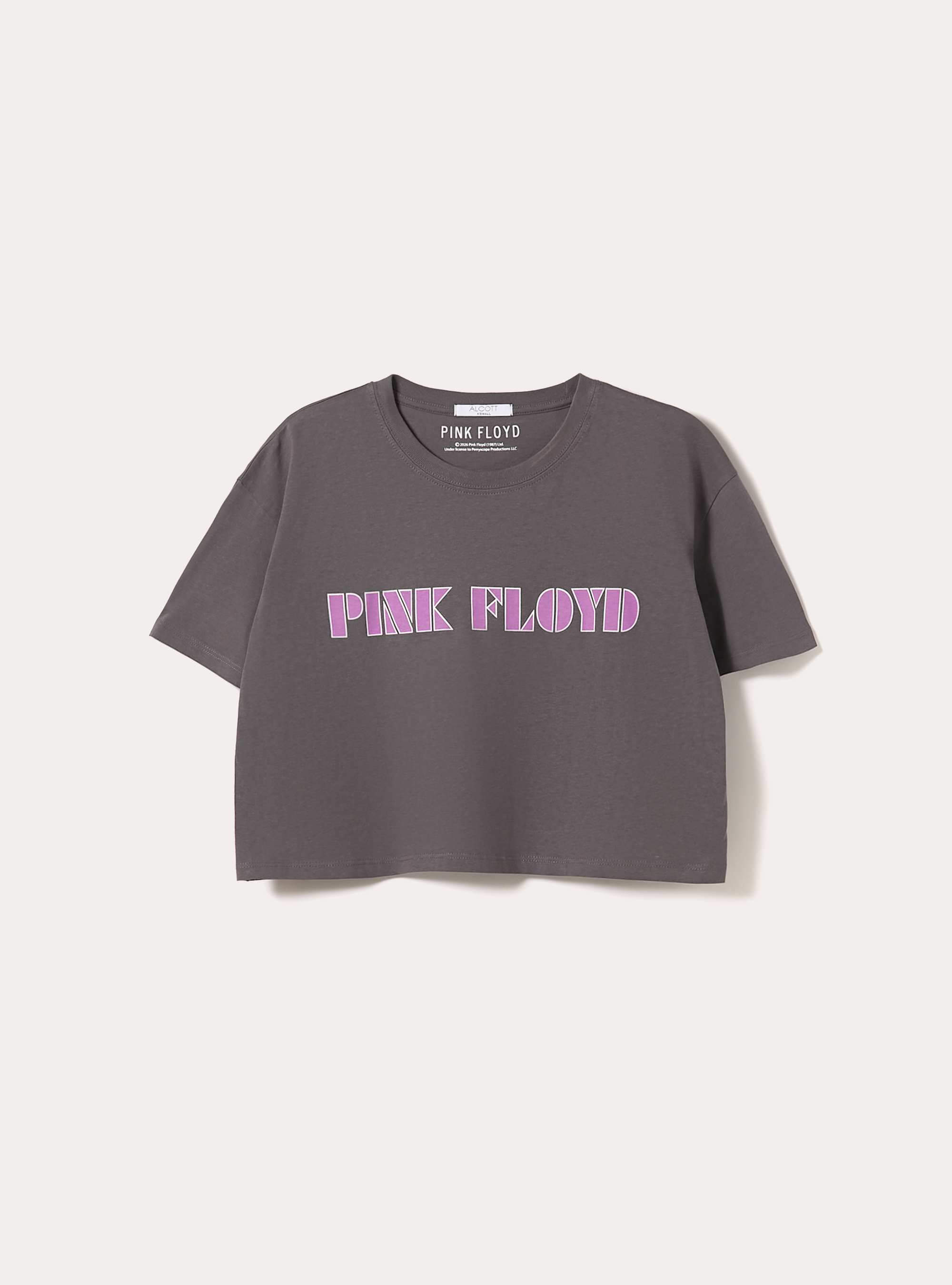 T-Shirt mit geradem Schnitt Pink Floyd / Alcott, GY1 GREY DARK