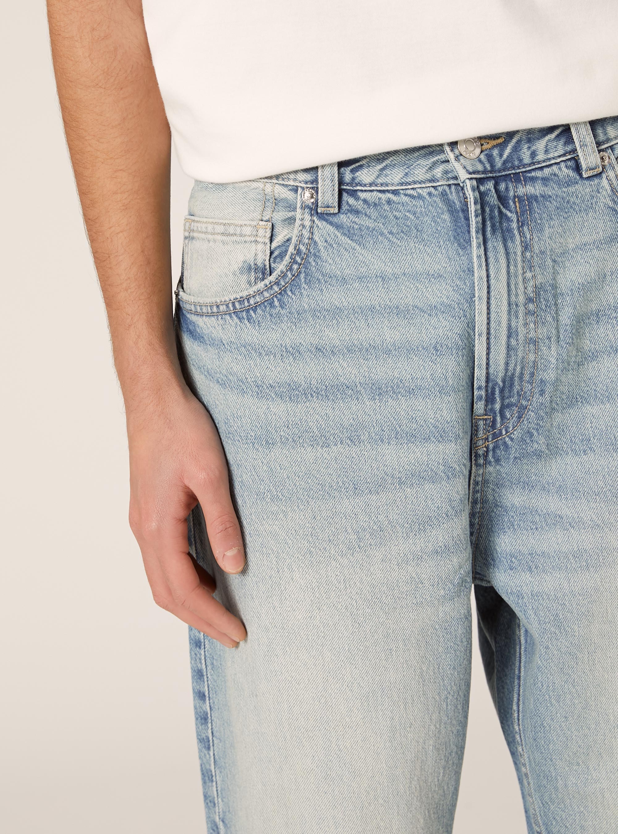 Jeans loose fit, D005 LIGHT BLUE