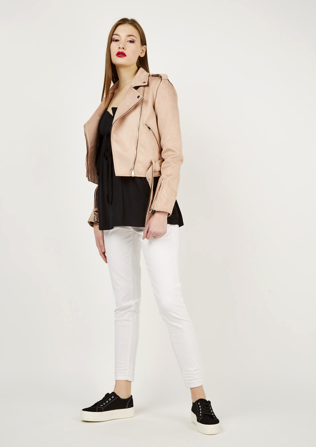 Vestito corto in vestibilità morbida con coulisse, C101 BLACK