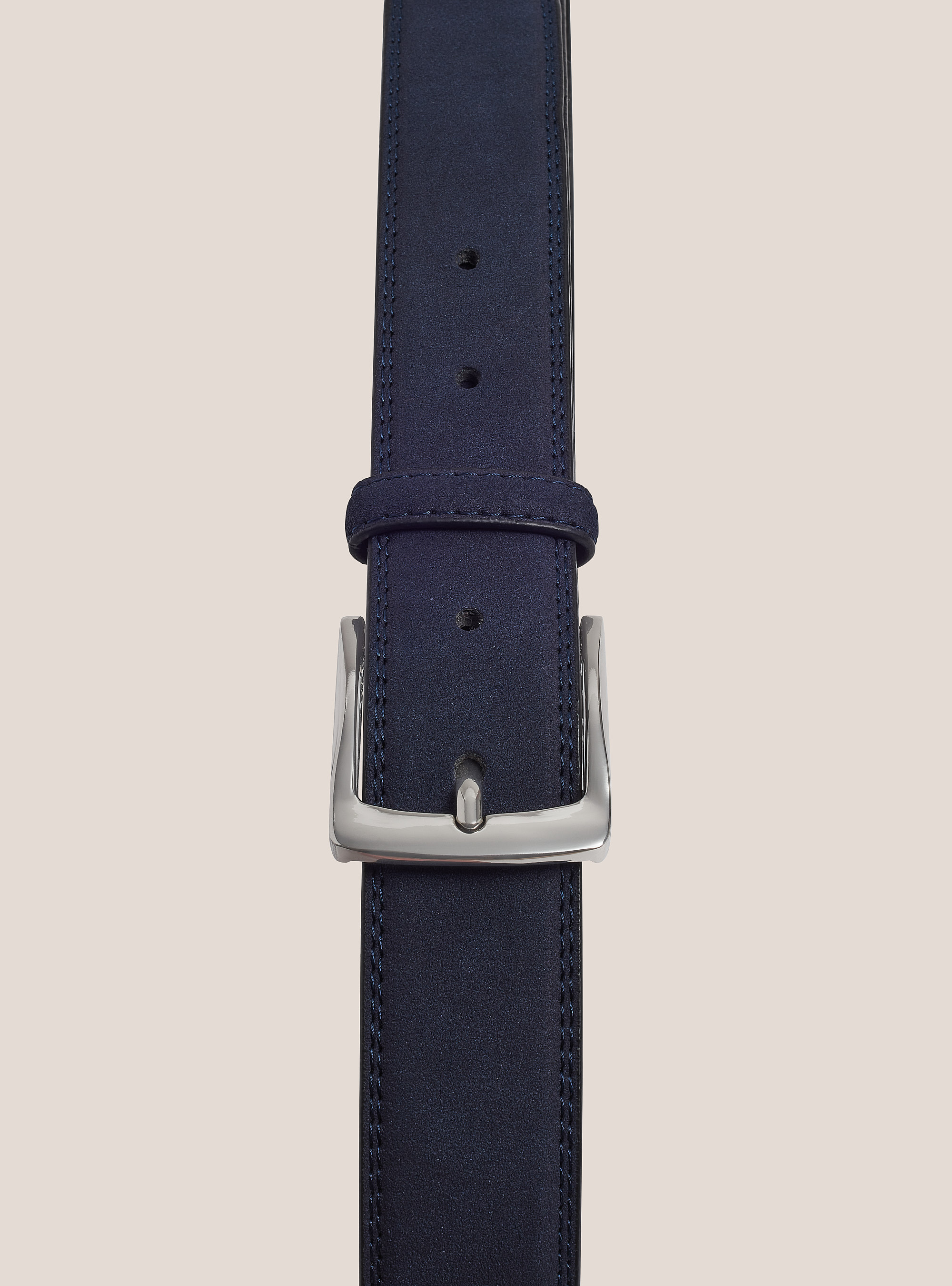 Cintura effetto camoscio, AZUL MARINO