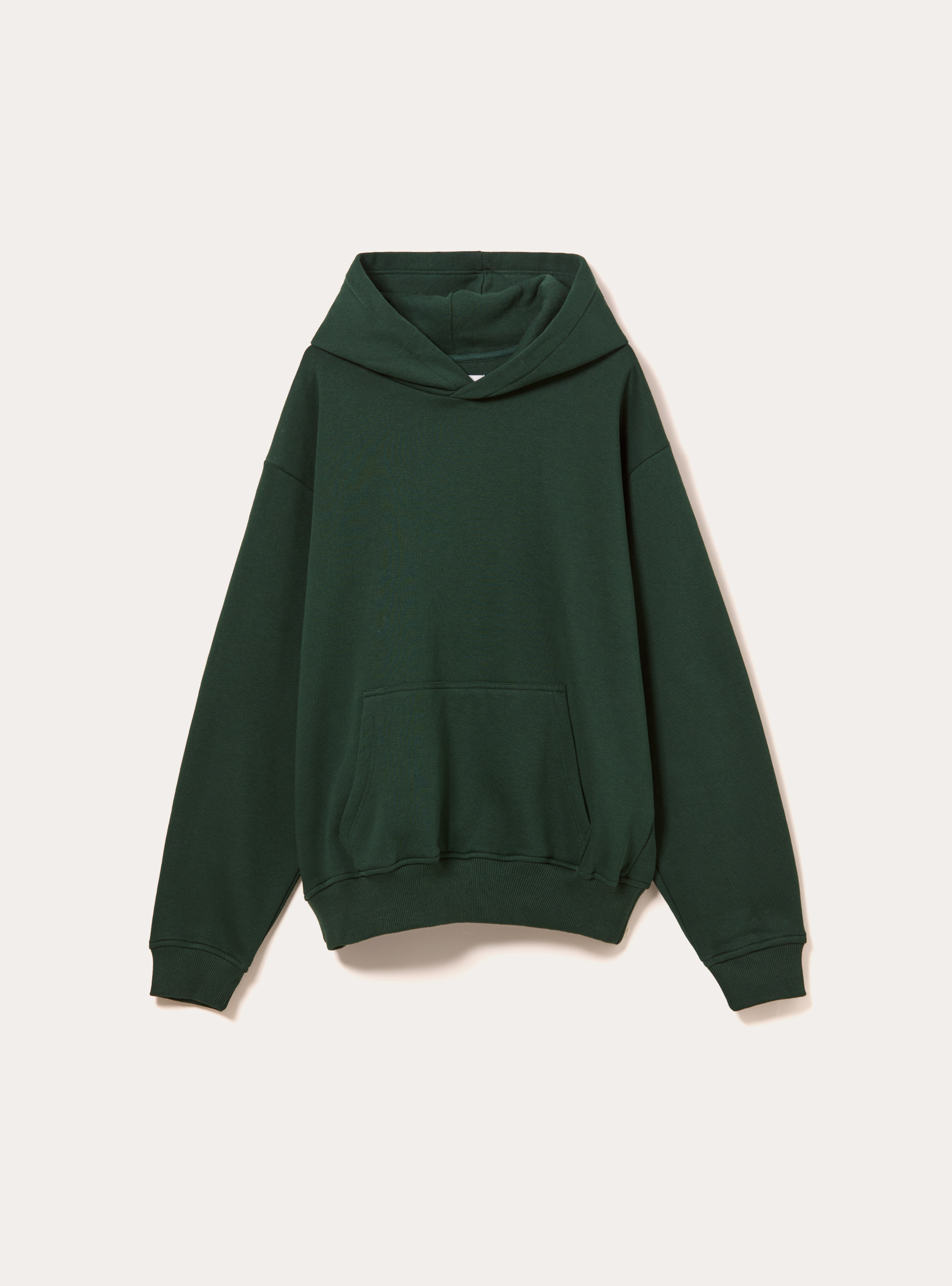 Boxy fit hoodie, GN1 GREEN DARK