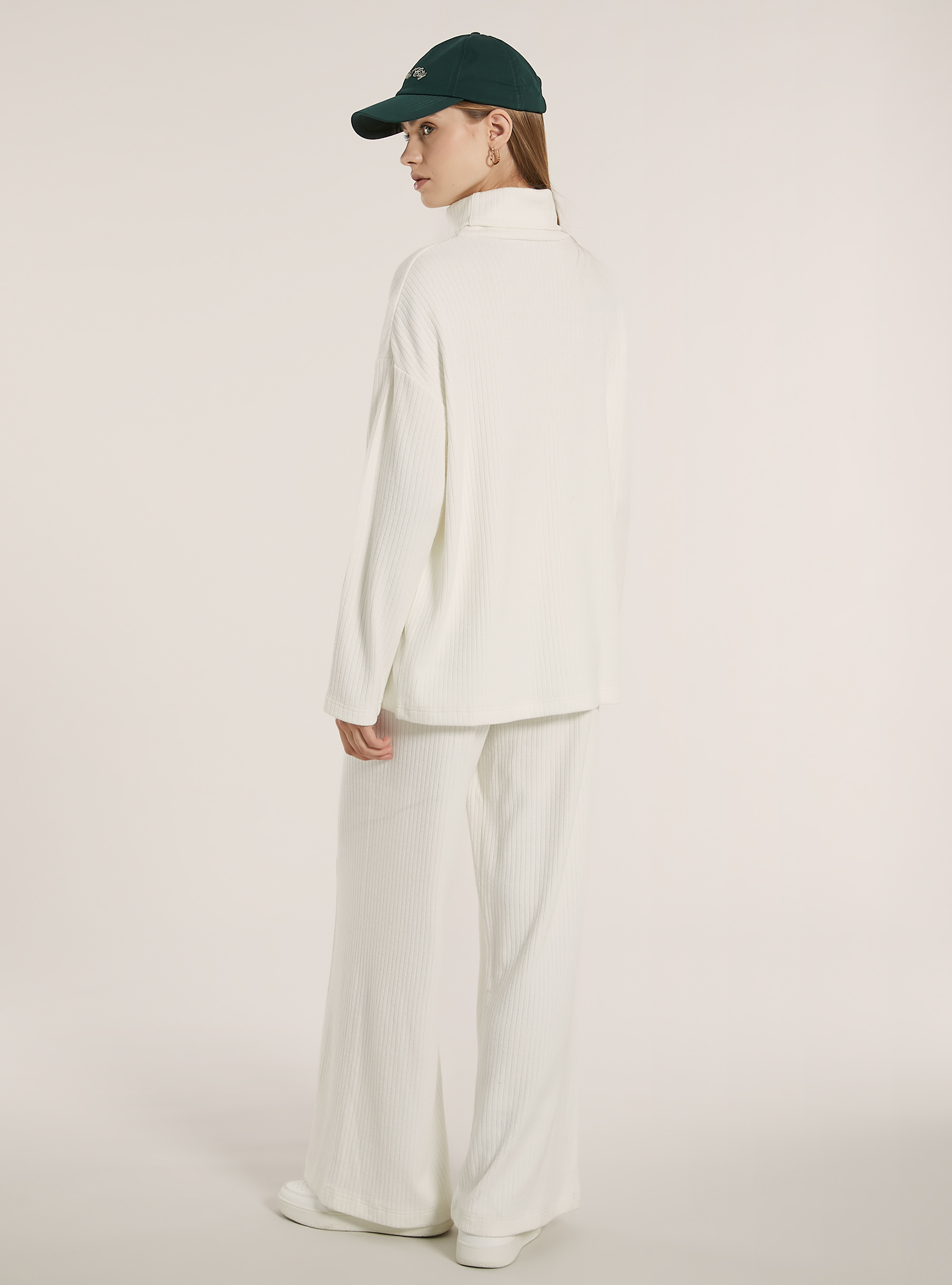 Maglia collo alto, WH1 OFF WHITE