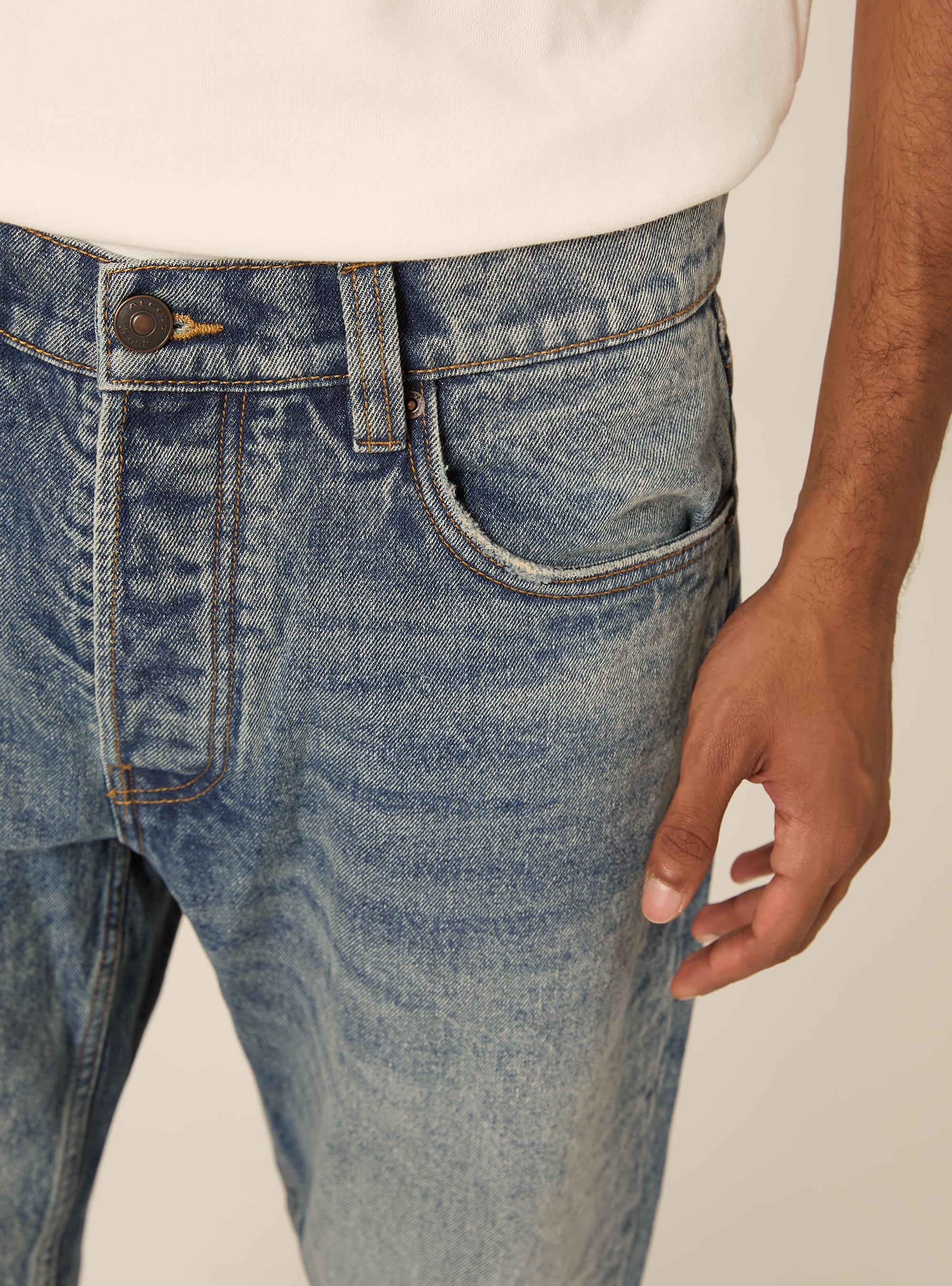 Jeans regular straight, D005 LIGHT BLUE