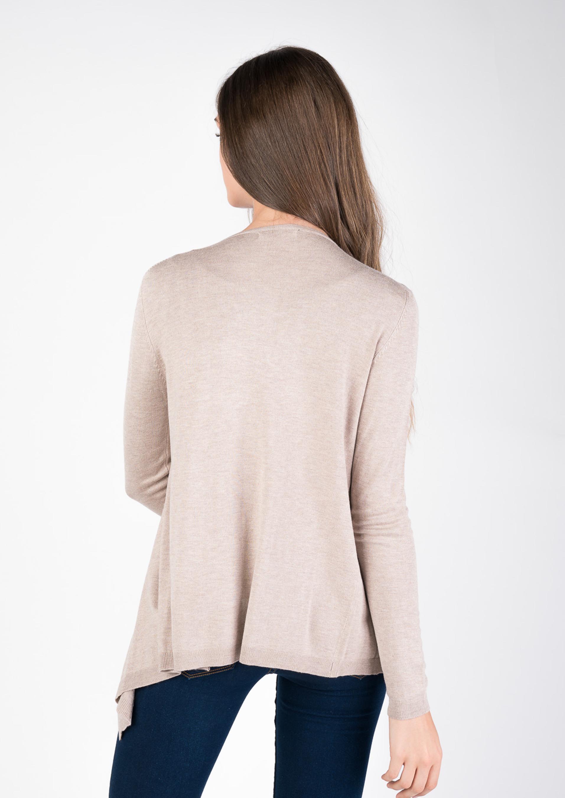 Pullover aperto, C567 SAND