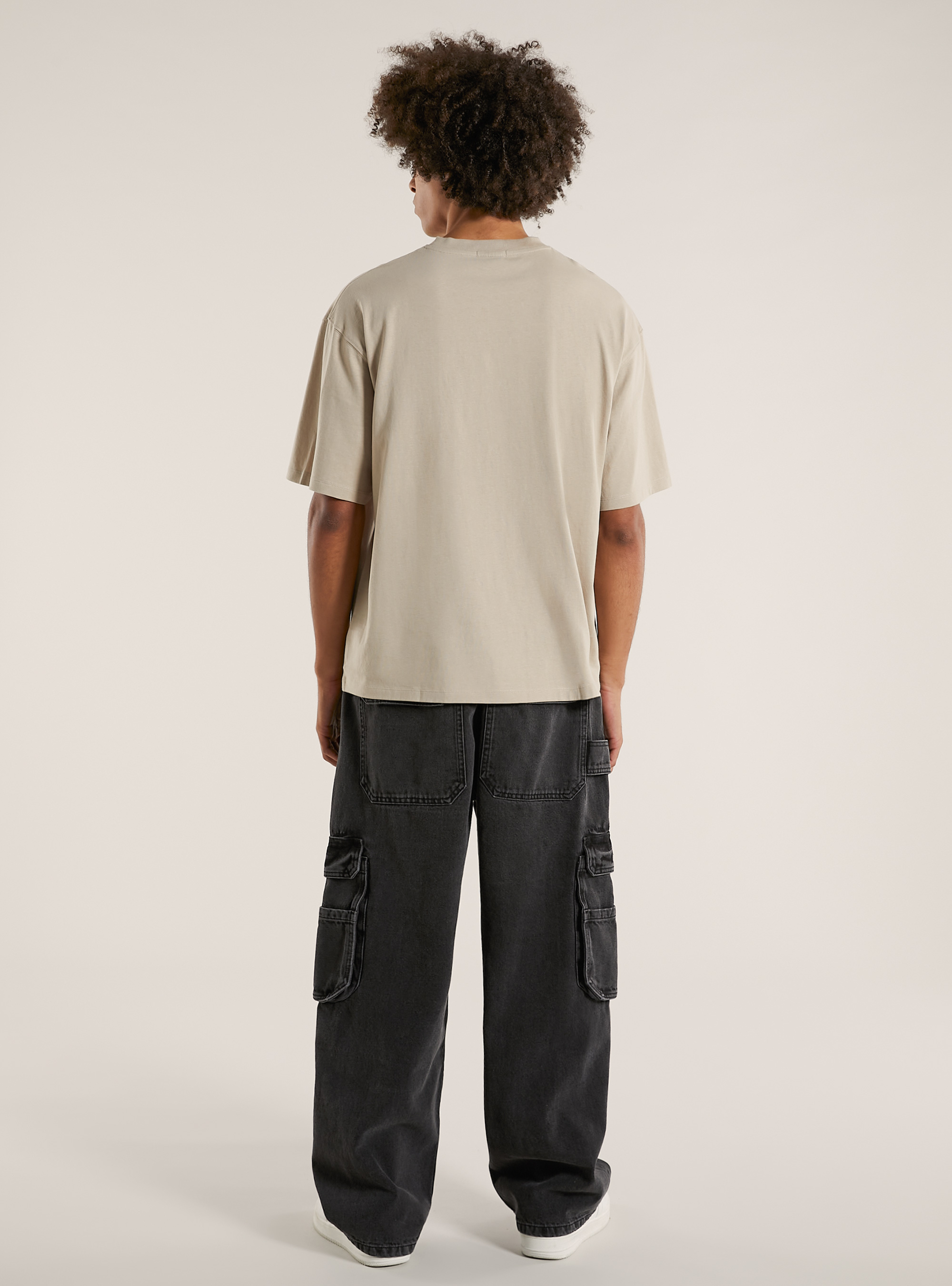 Rocky Balboa / Alcott boxy fit t-shirt, BG2 BEIGE MEDIUM