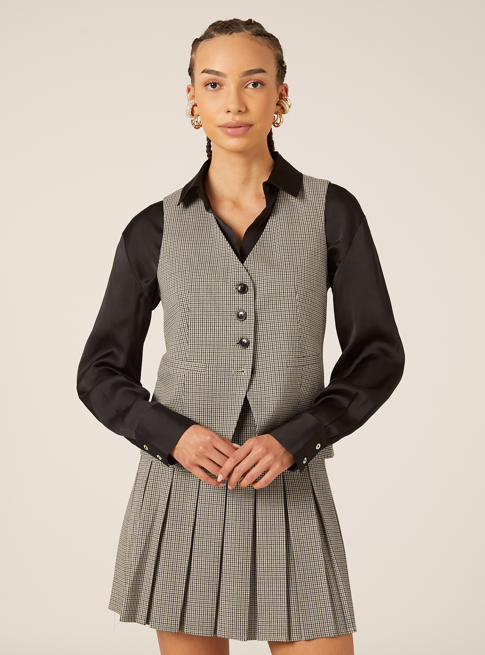 Gilet fantaisie, BG2 BEIGE MEDIUM