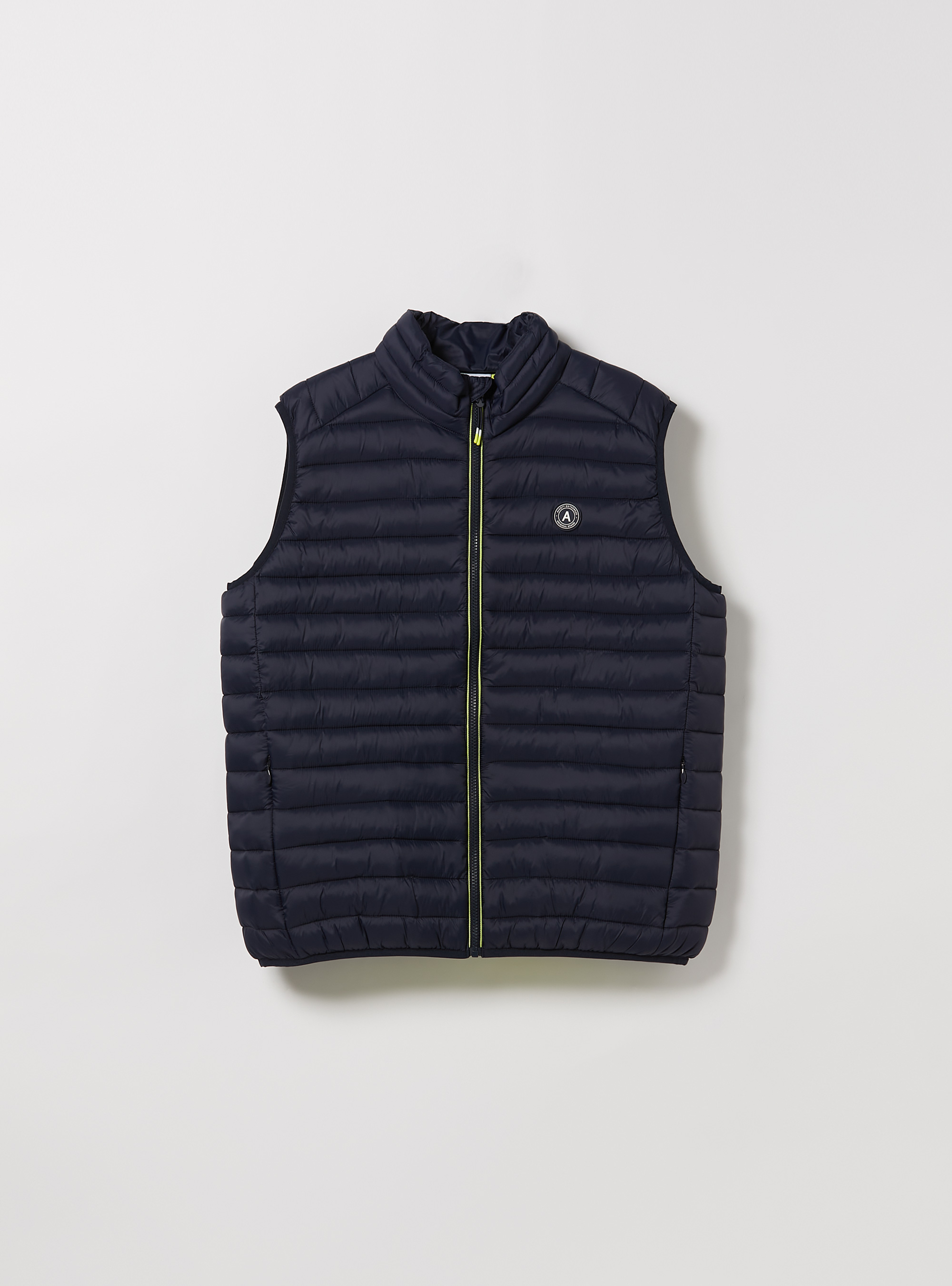 Gepolsterte Hülle mit kontrastierendem Reißverschluss, NA2 NAVY MEDIUM