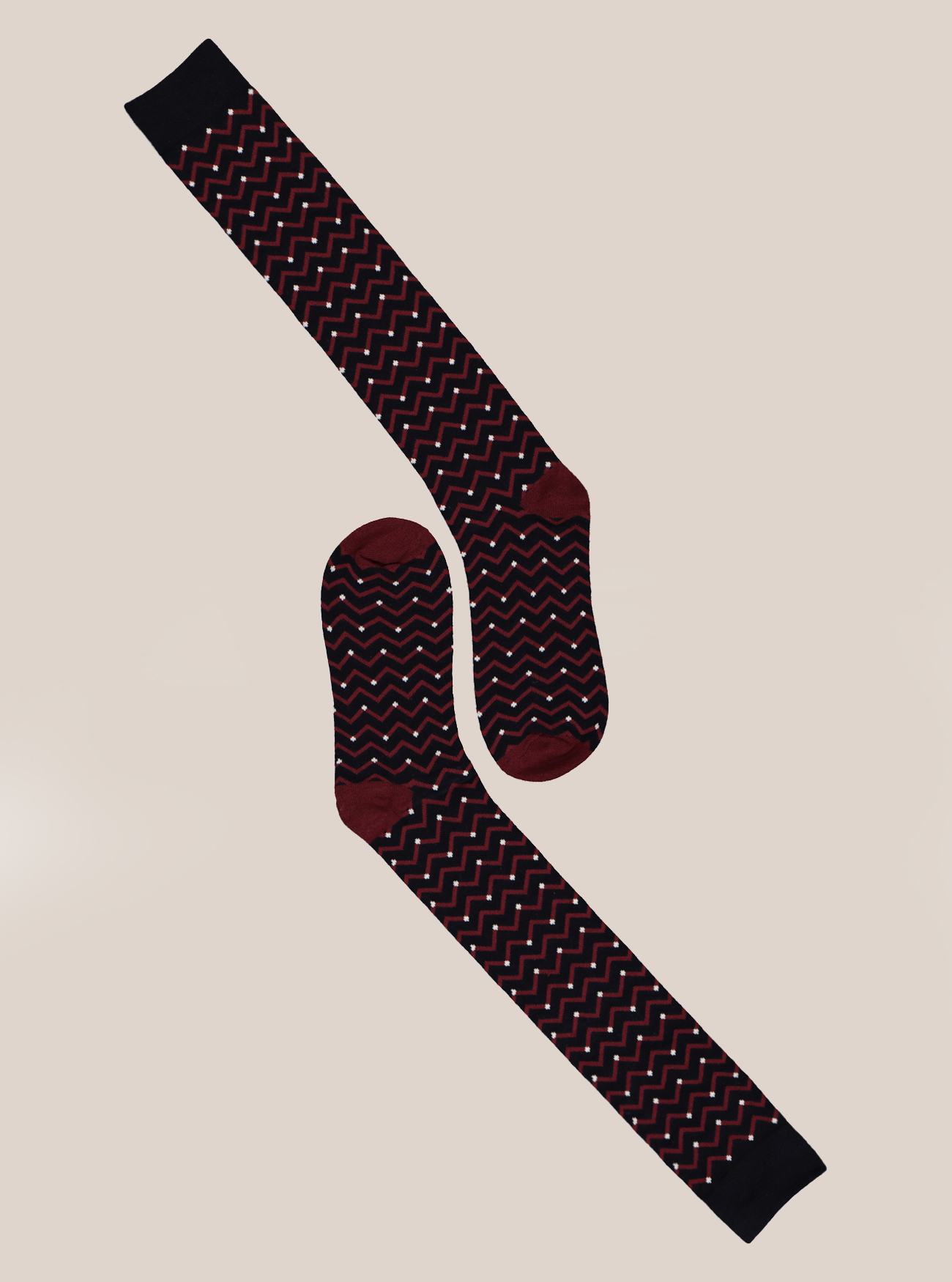 Lot de chaussettes fantaisie, BLUE NAVY/BORDEAUX