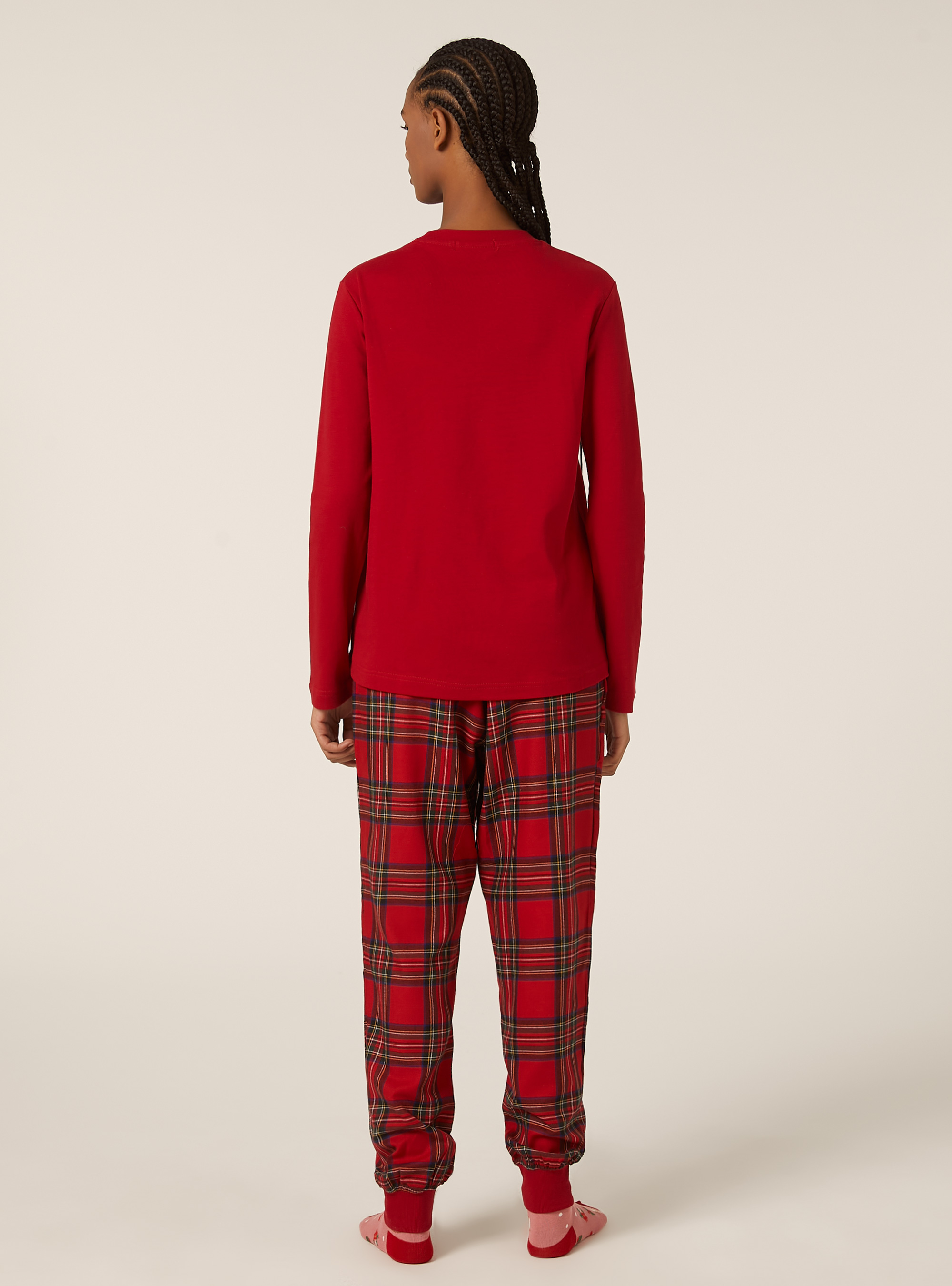 Christmas Family Collection Pajamas, RD2 RED MEDIUM