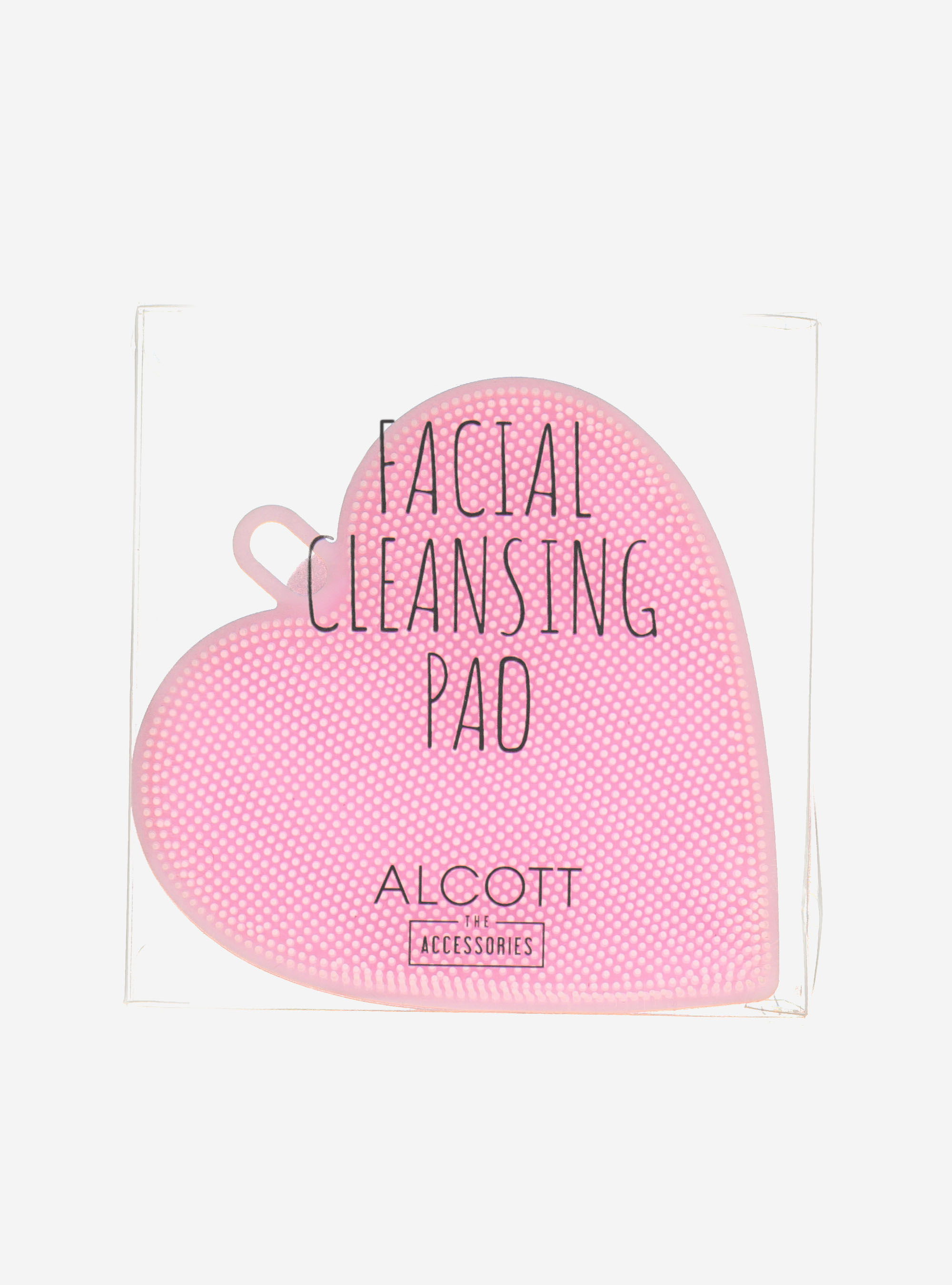 Disque exfoliant visage, HEART