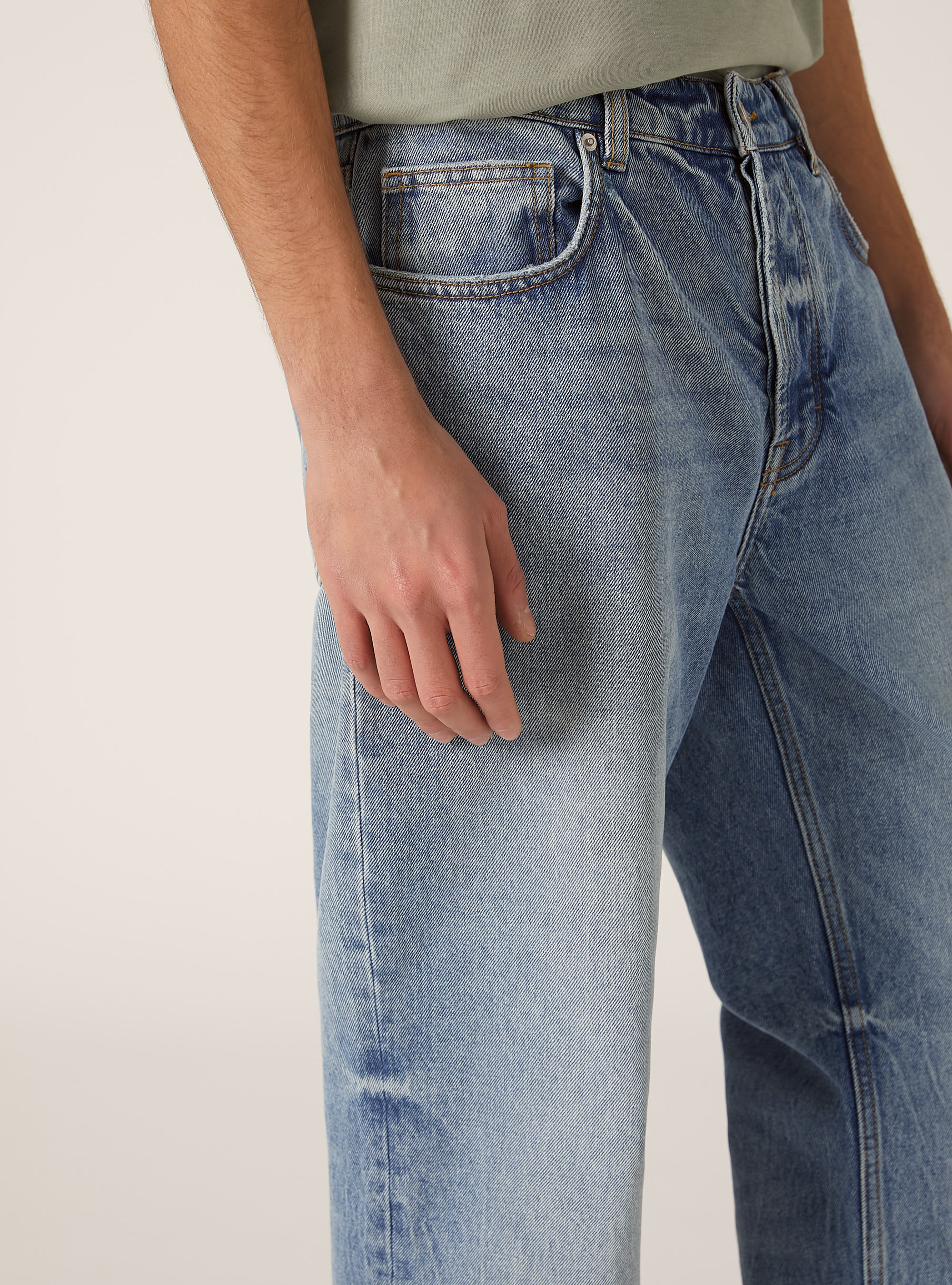 Straight Fit Jeans, D003 MEDIUM BLUE