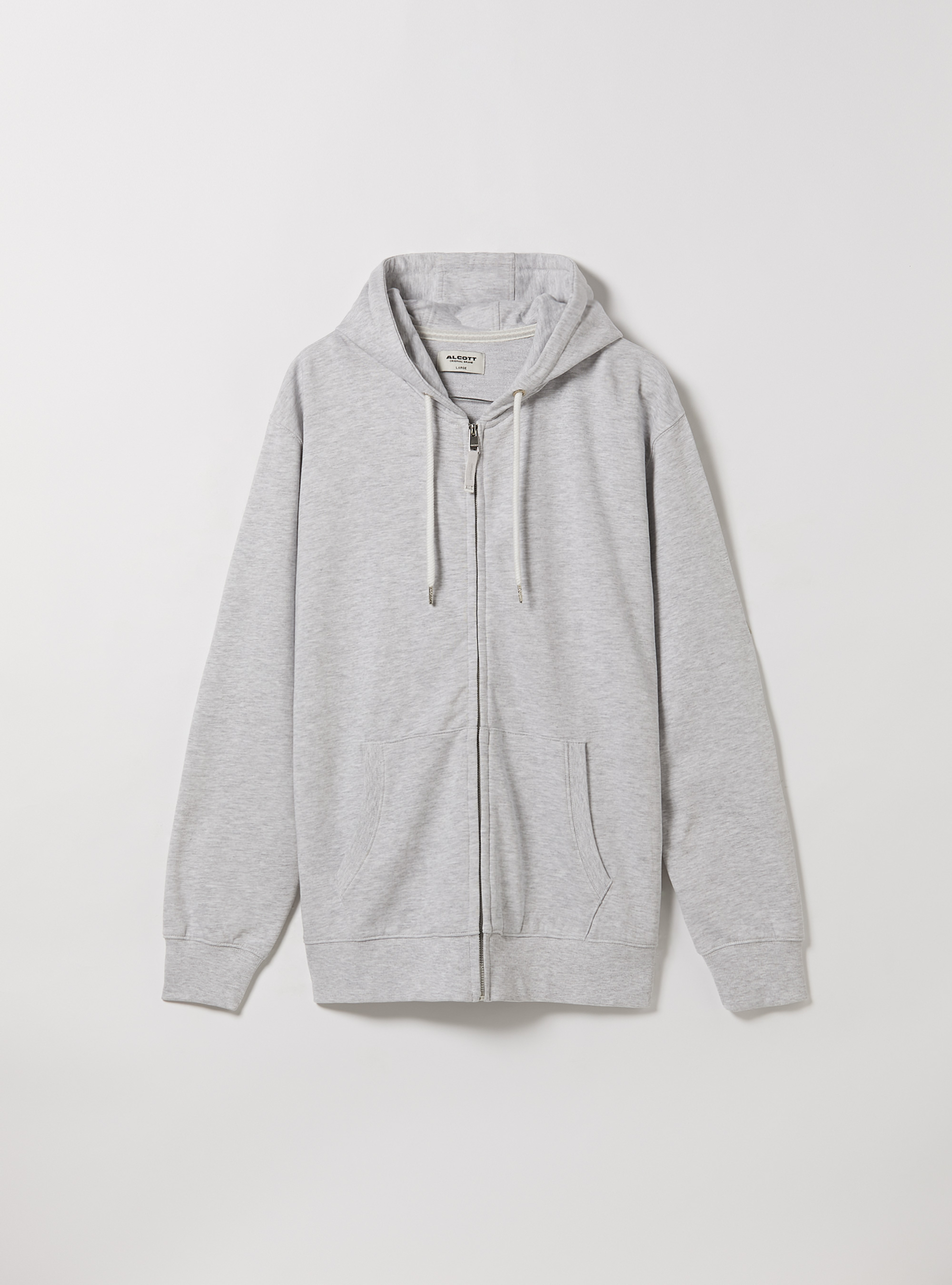 Cotton zip hoodie | Alcott | Men's Sweatshirts