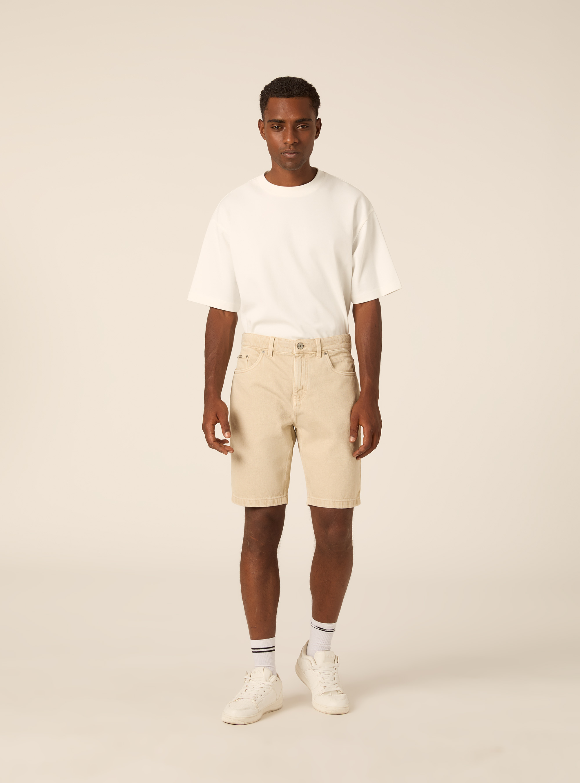 Bermudas B&aacute;sicas Prenda Tenida, BG3 BEIGE LIGHT