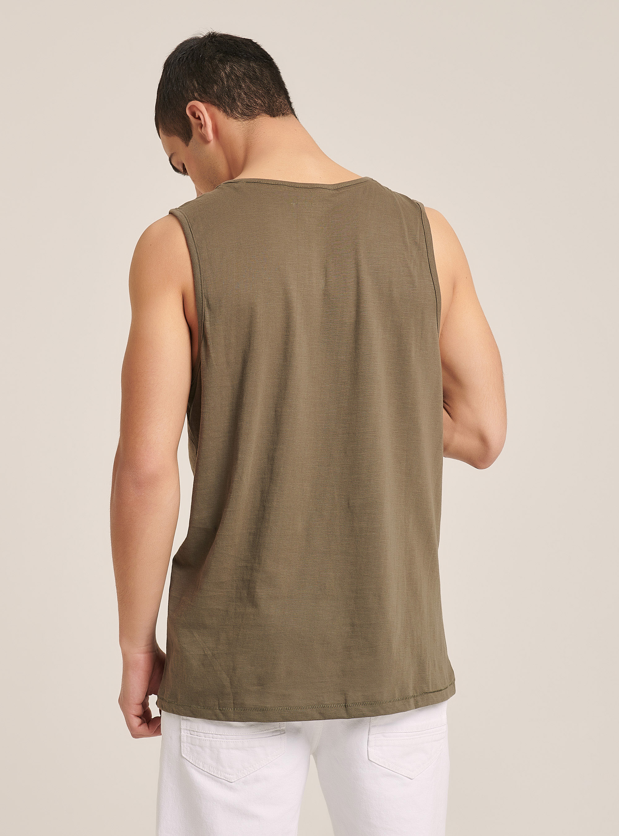 Tanktop mit Aufdruck City, C622 KAKY