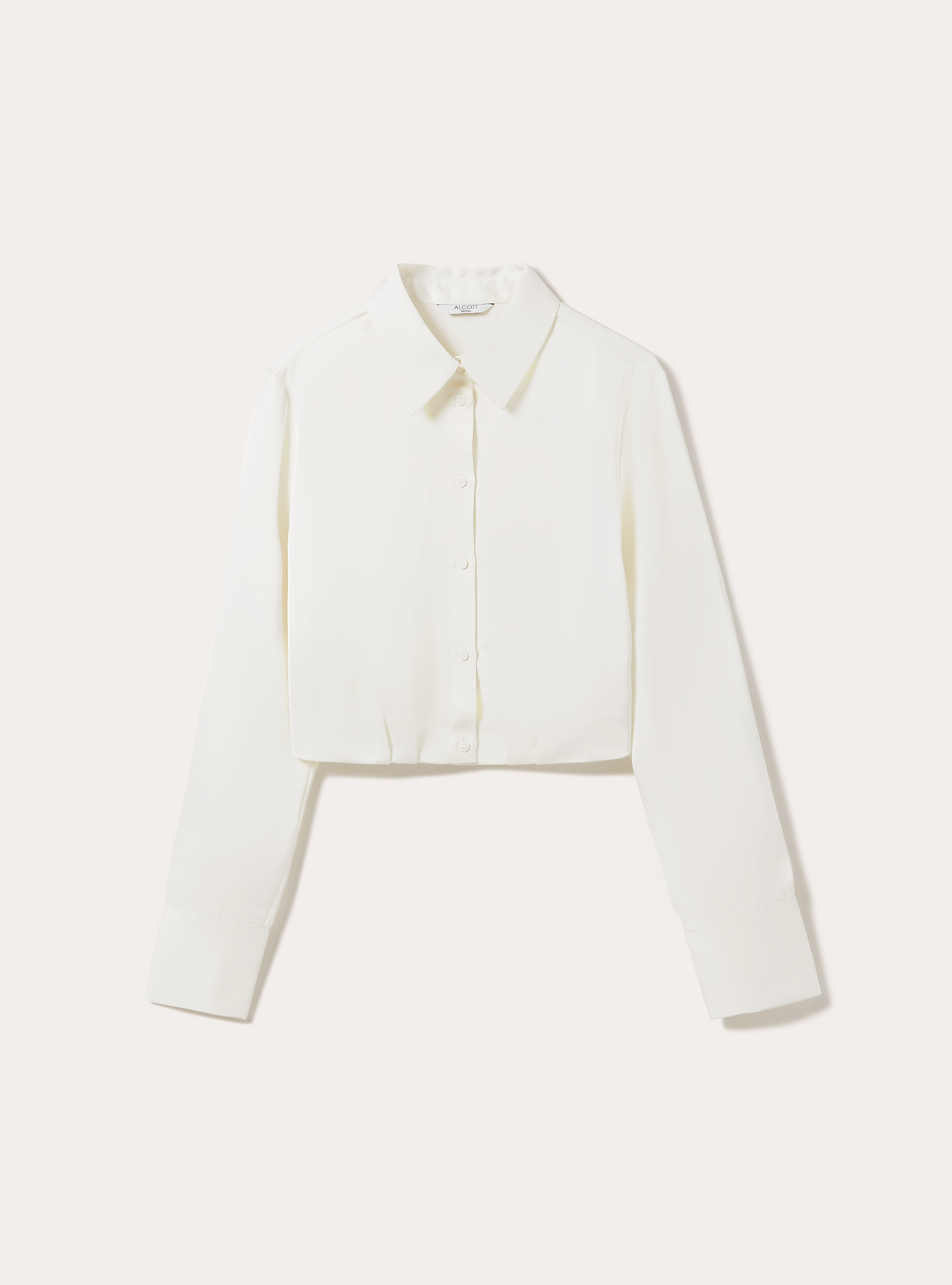 売れ筋商品|||アンナ フィールド シャツ レディース トップス Blouse - off-white Eco Nicole Poplin Top | GUESS