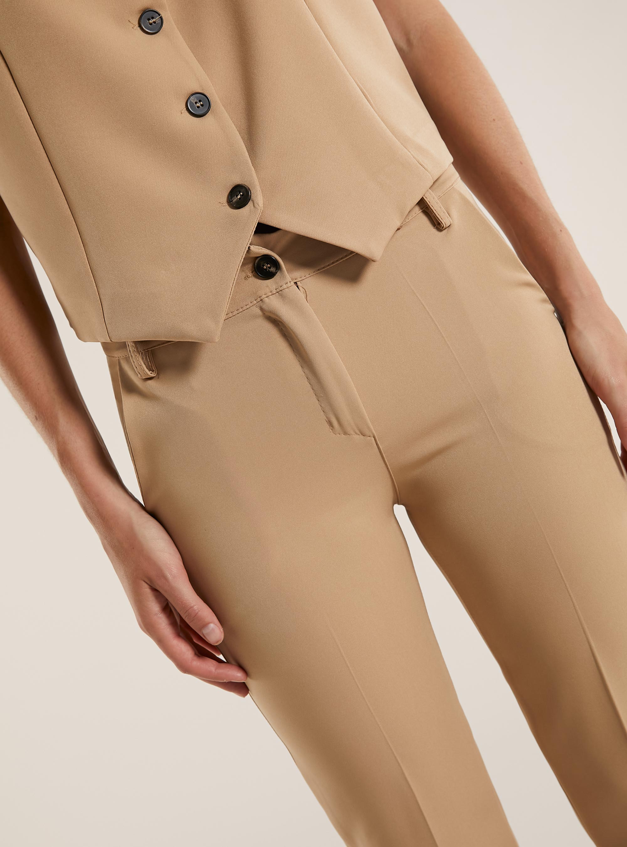 Tailored pants, TB2 TOBACCO MEDIUM