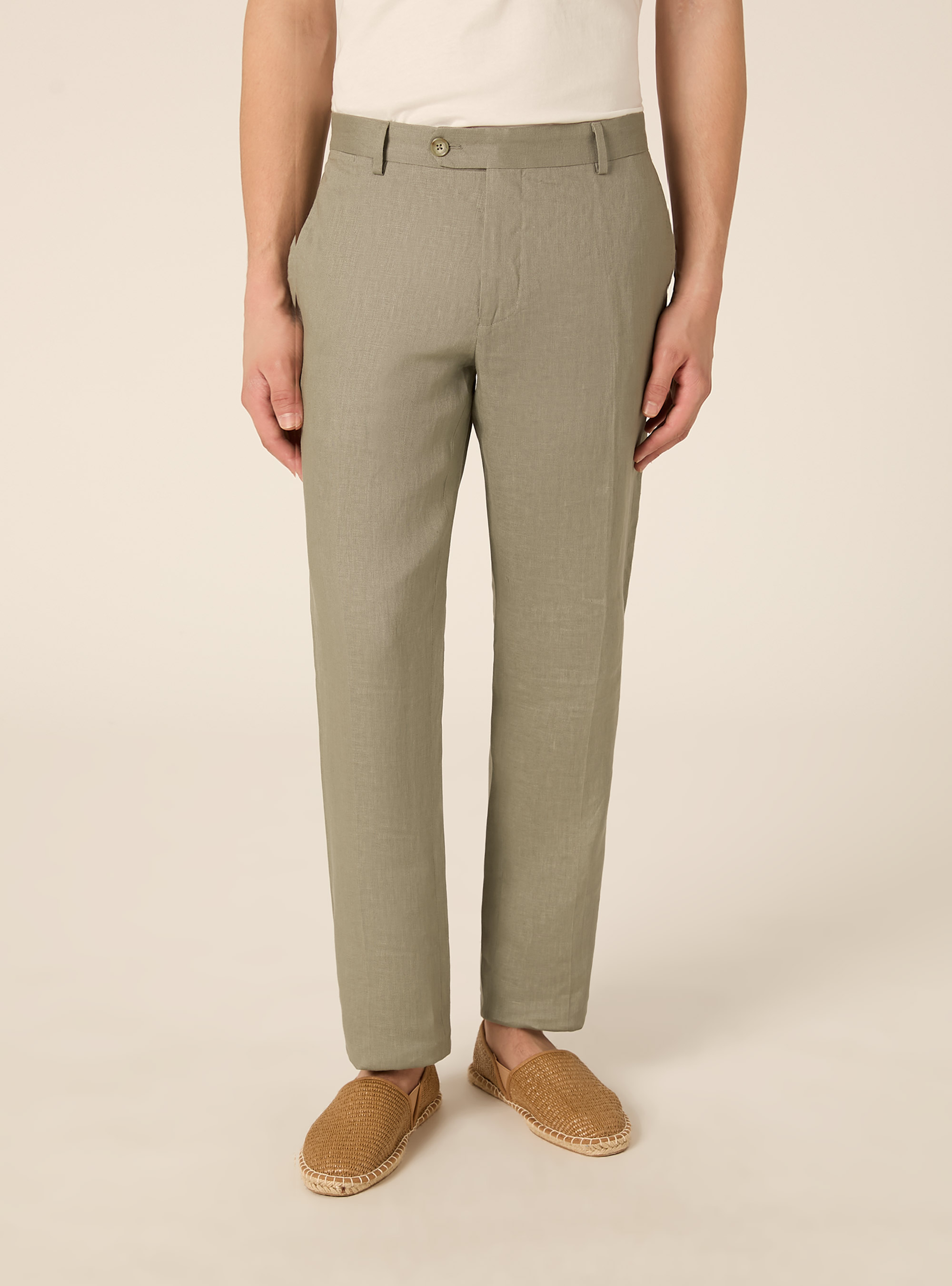 Pantaloni in lino, KY2 KAKY MEDIUM