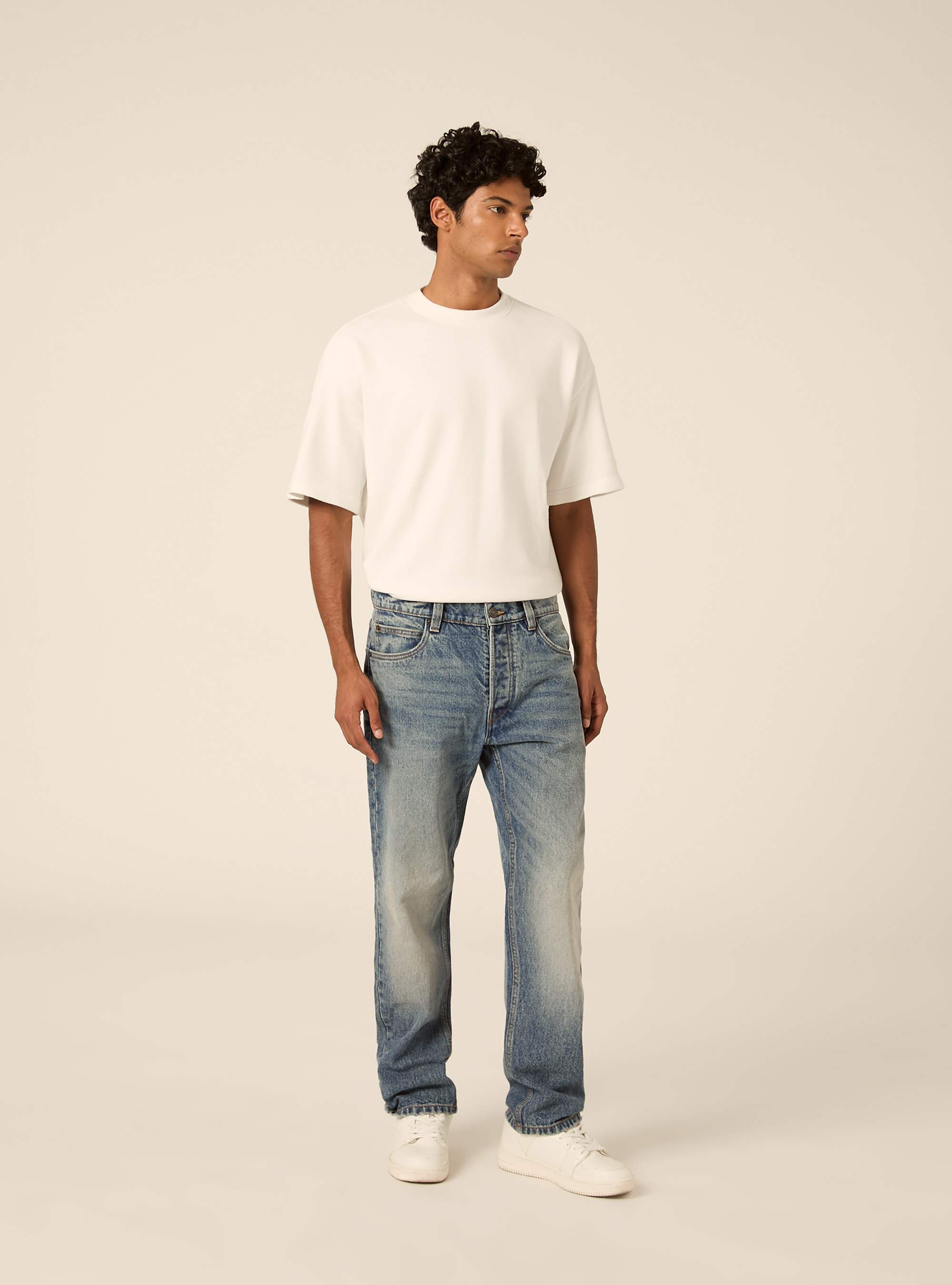 Jeans regular straight, D005 LIGHT BLUE