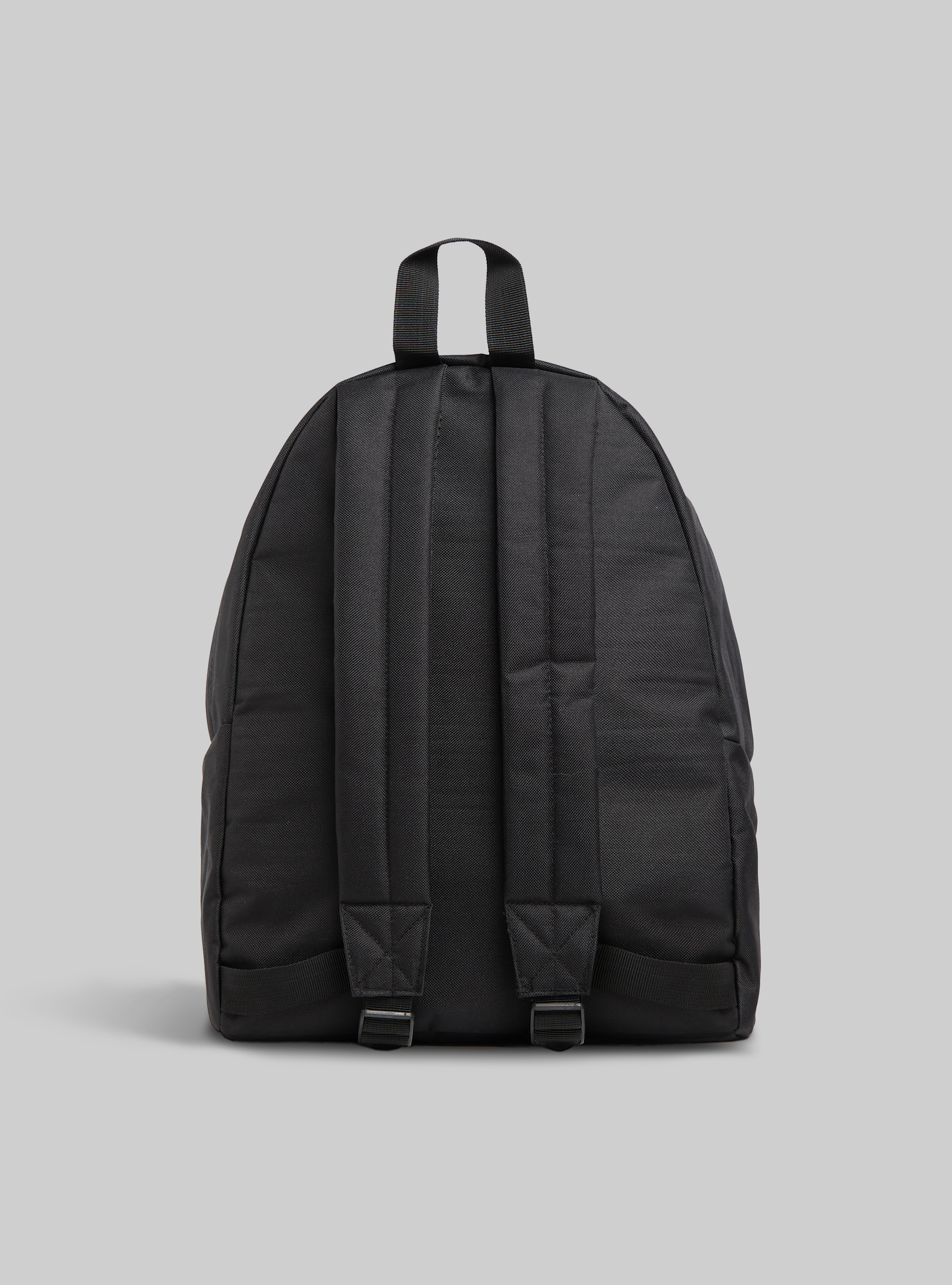 Plain-coloured backpack, BK1 BLACK