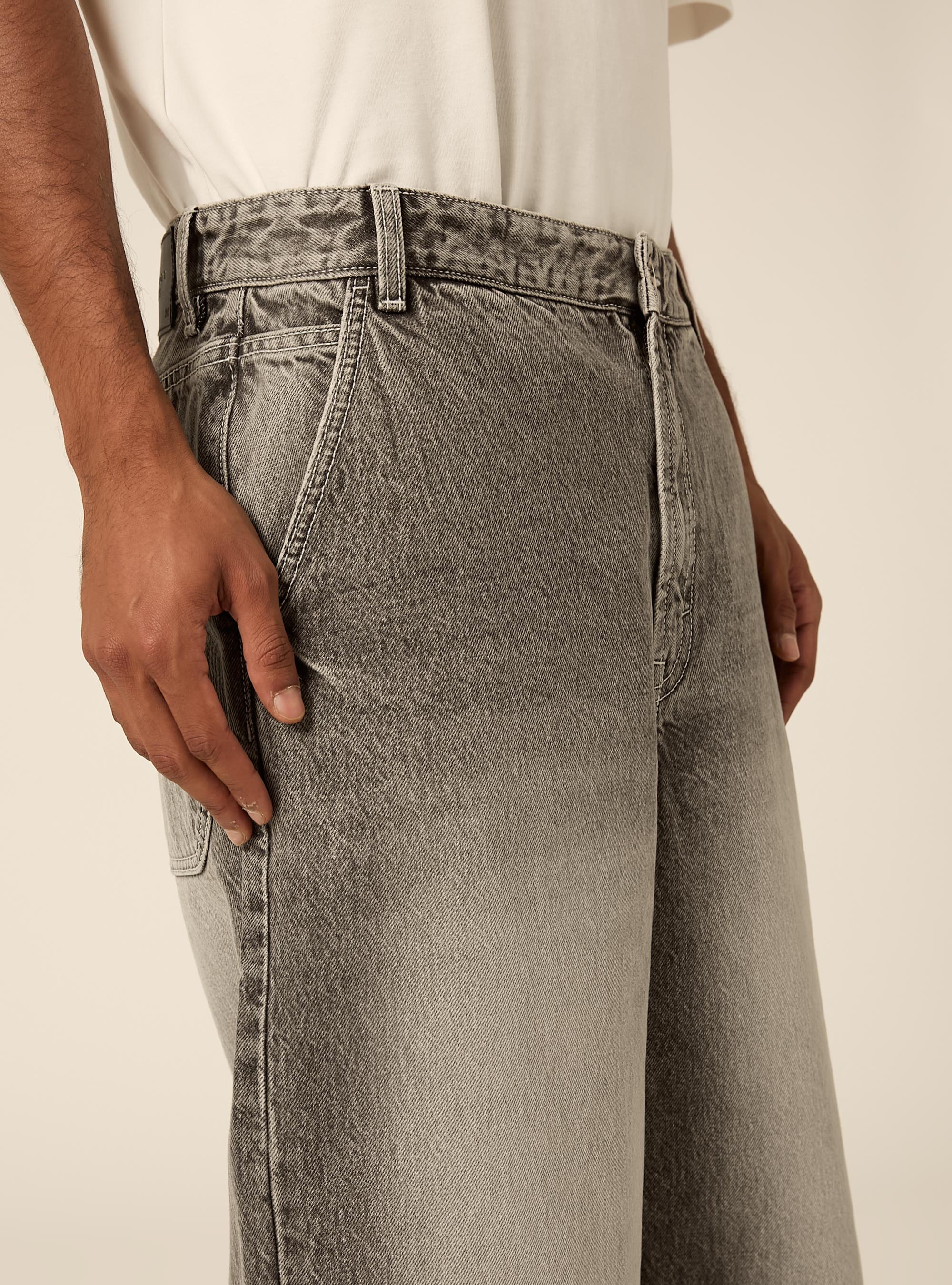 Jeans skater, D00G GREY