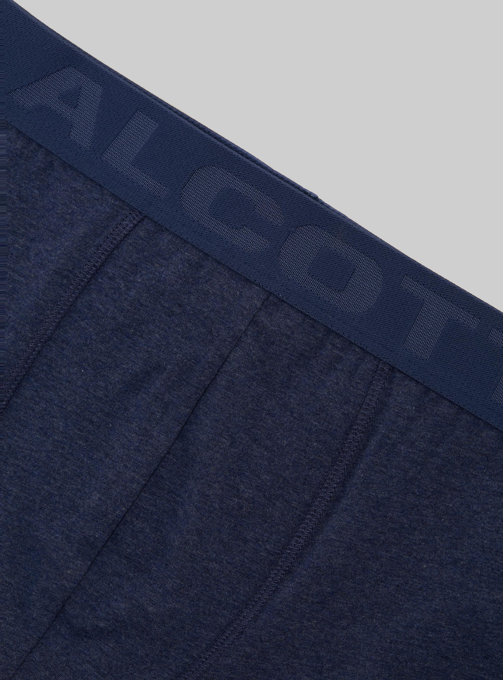 Boxer in cotone elasticizzato con logo, MBL2 BLUE MEL MED