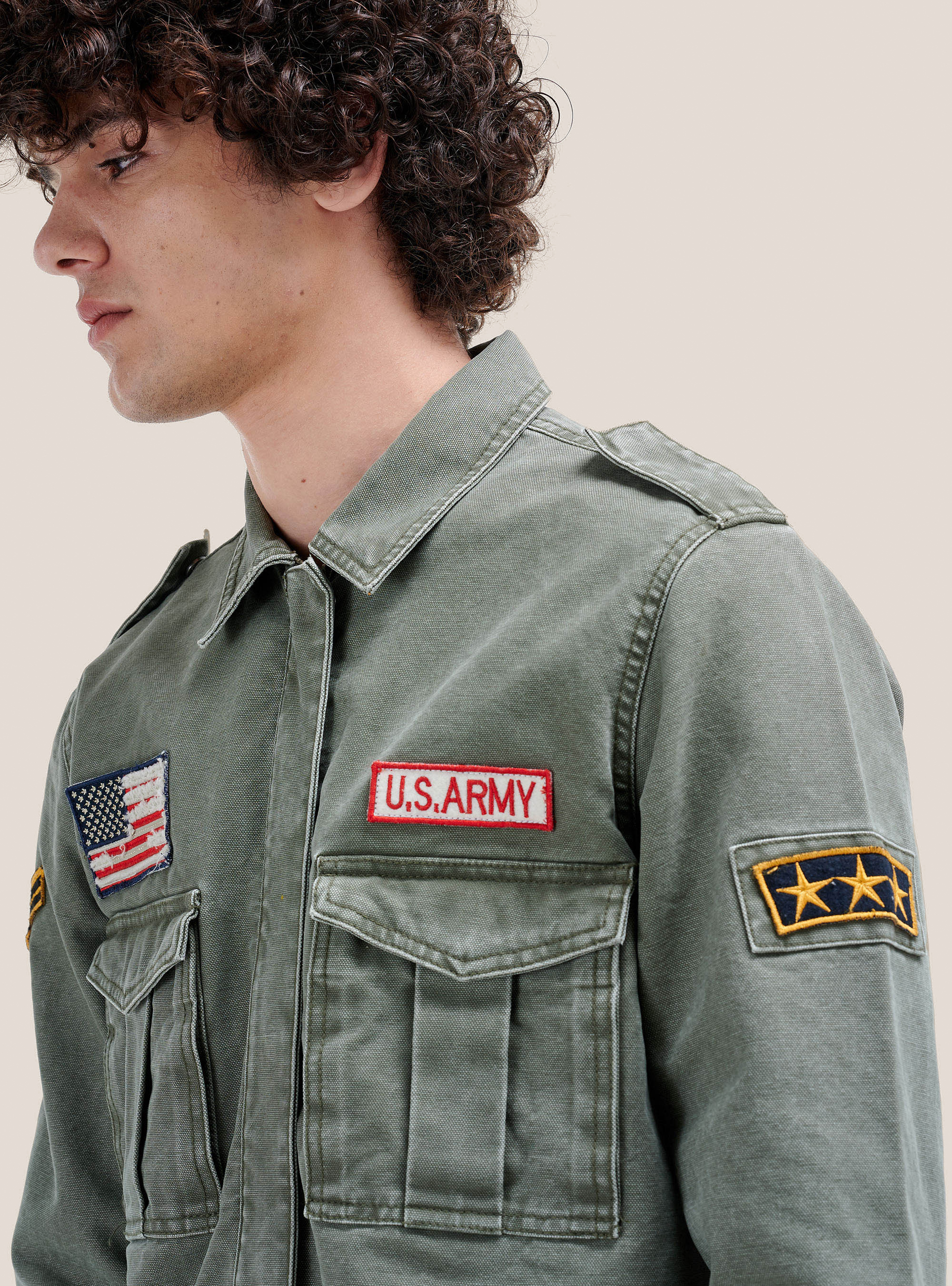 army canvas jacket