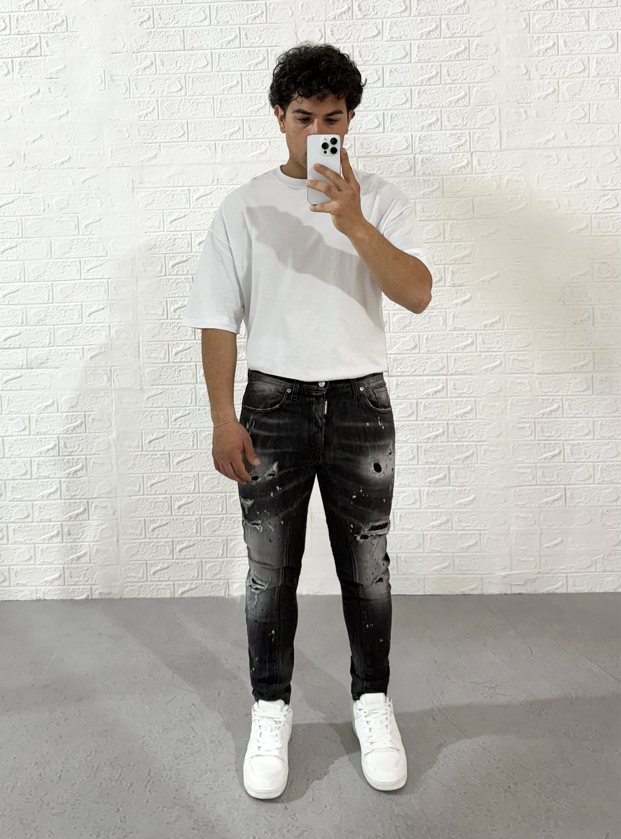 Jeans strappati ALTERNET, BLUE