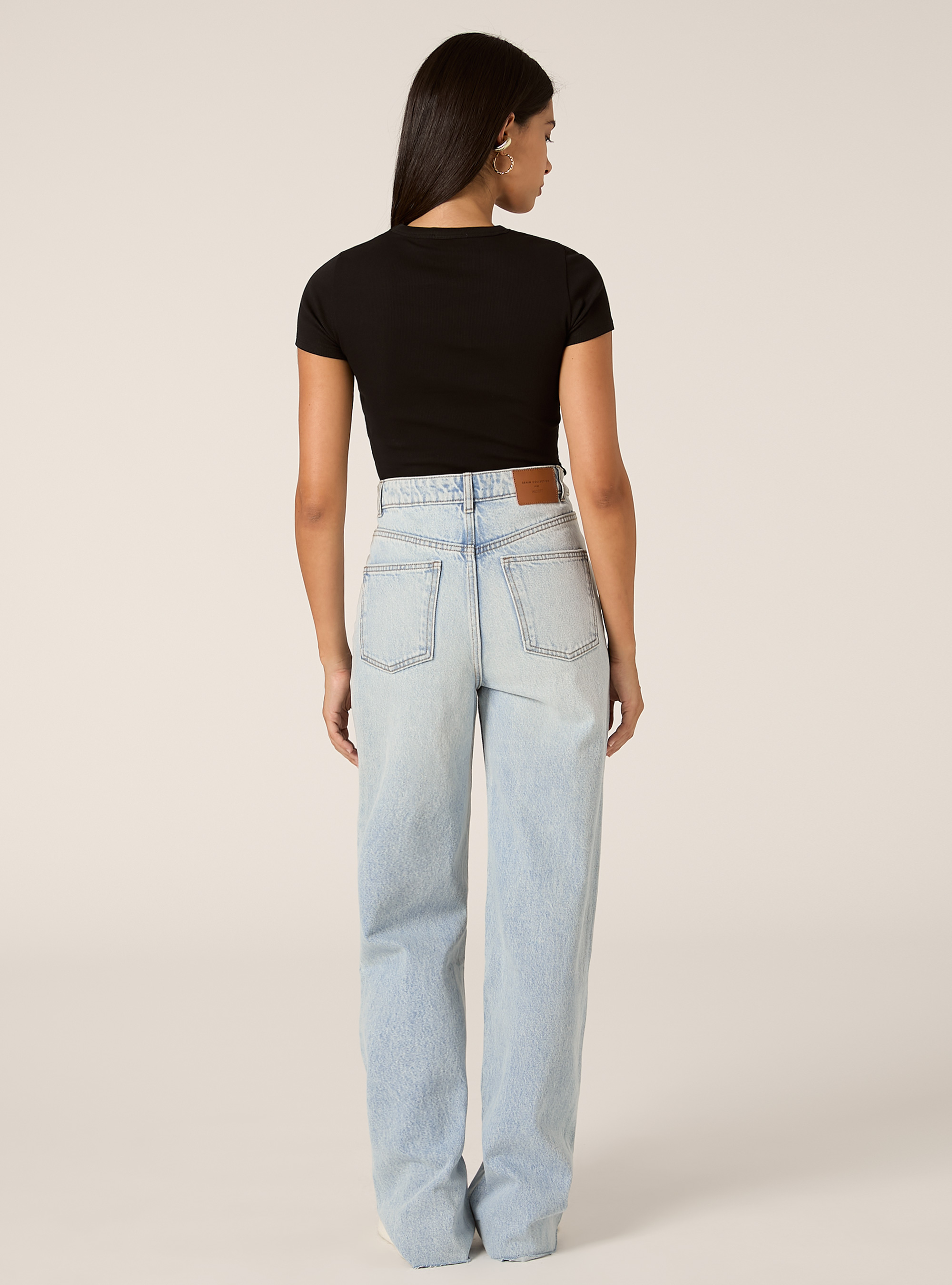 Camiseta corta con estampado universitario, BK1 BLACK