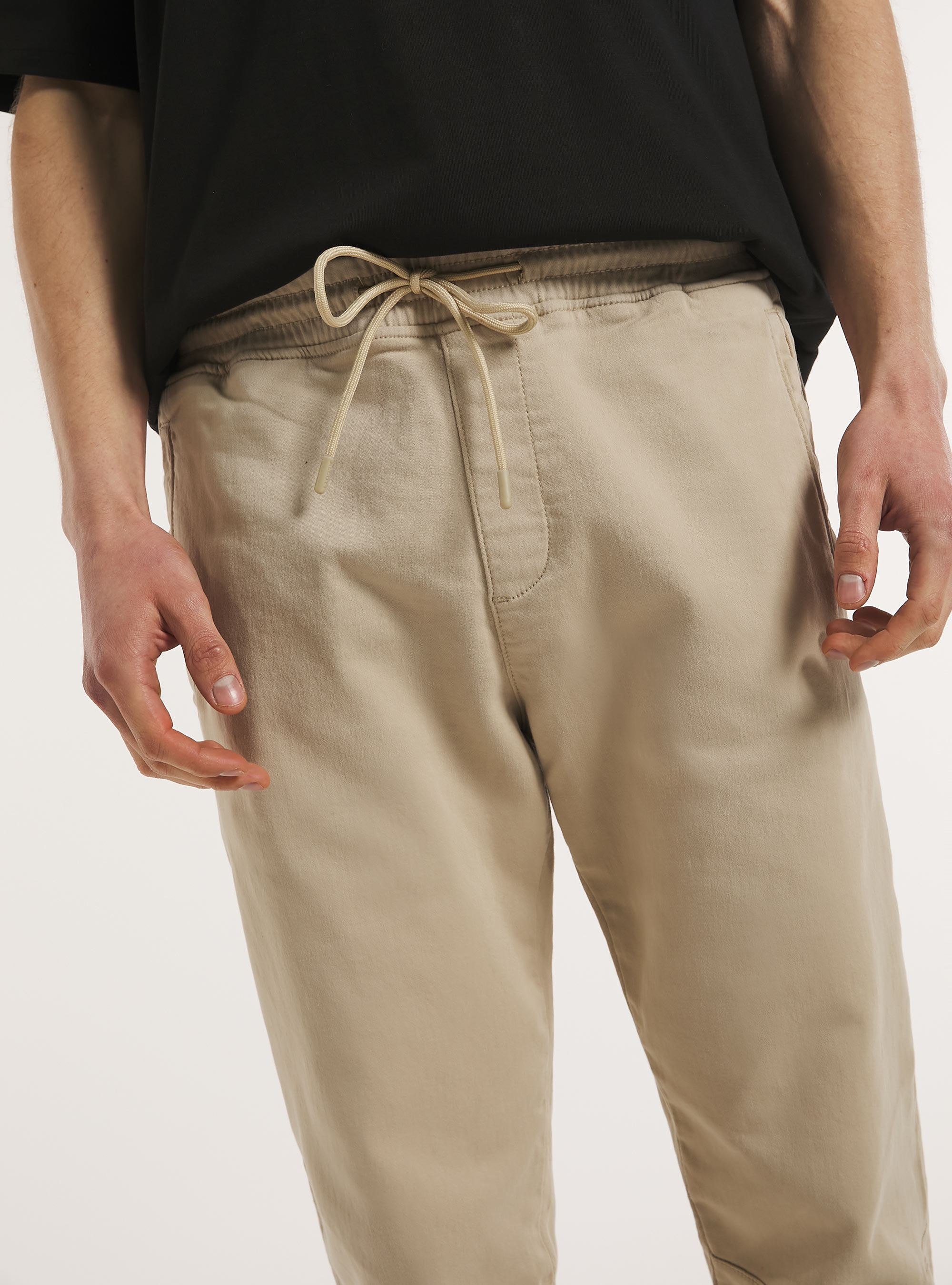 Jogginghose aus Baumwolle, BG3 BEIGE LIGHT