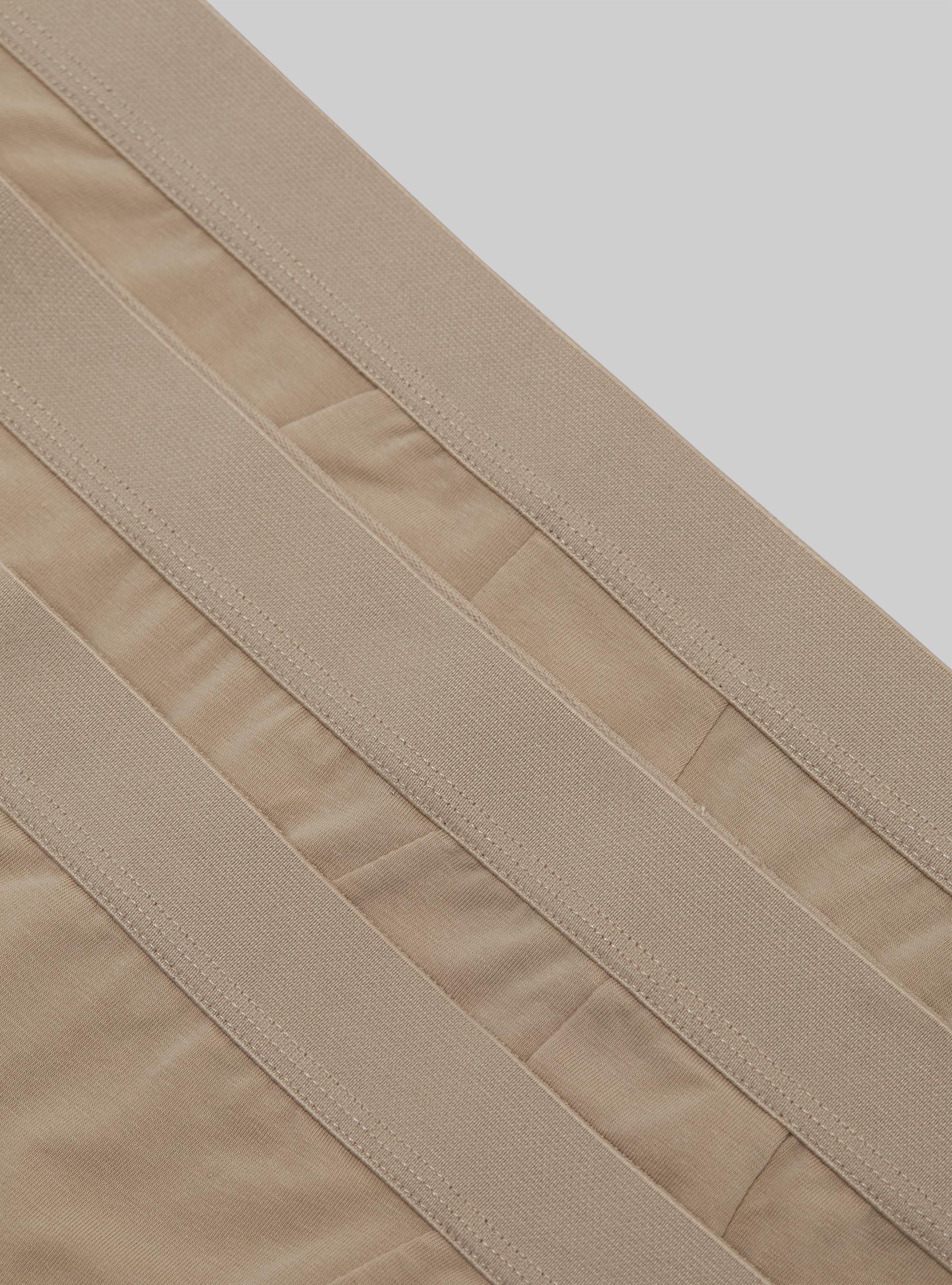 Conjunto de 3 calzoncillos de algodón elástico, BG2 BEIGE MEDIUM