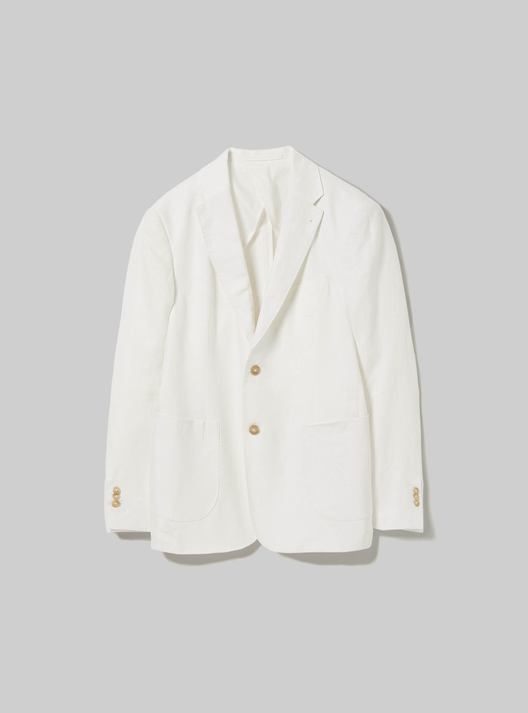 Giacca in puro lino, WH1 OFF WHITE