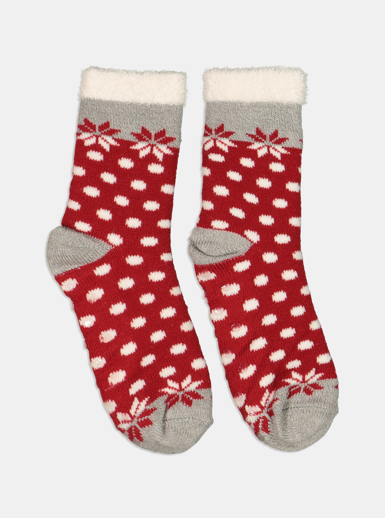 Calzini natalizi, RED/WHITE B009